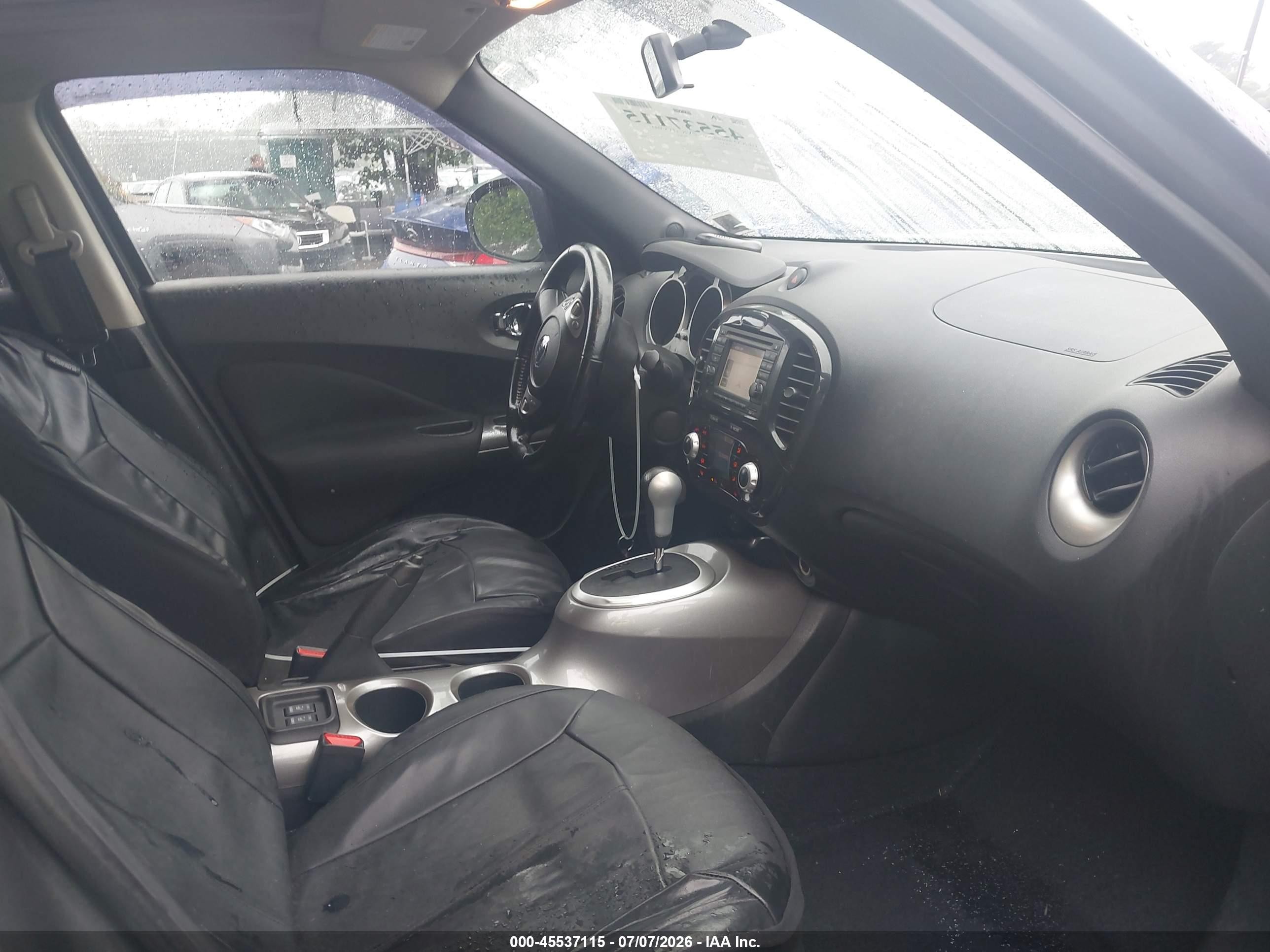 2013 Nissan Juke Sl Gray vin: JN8AF5MV5DT217851