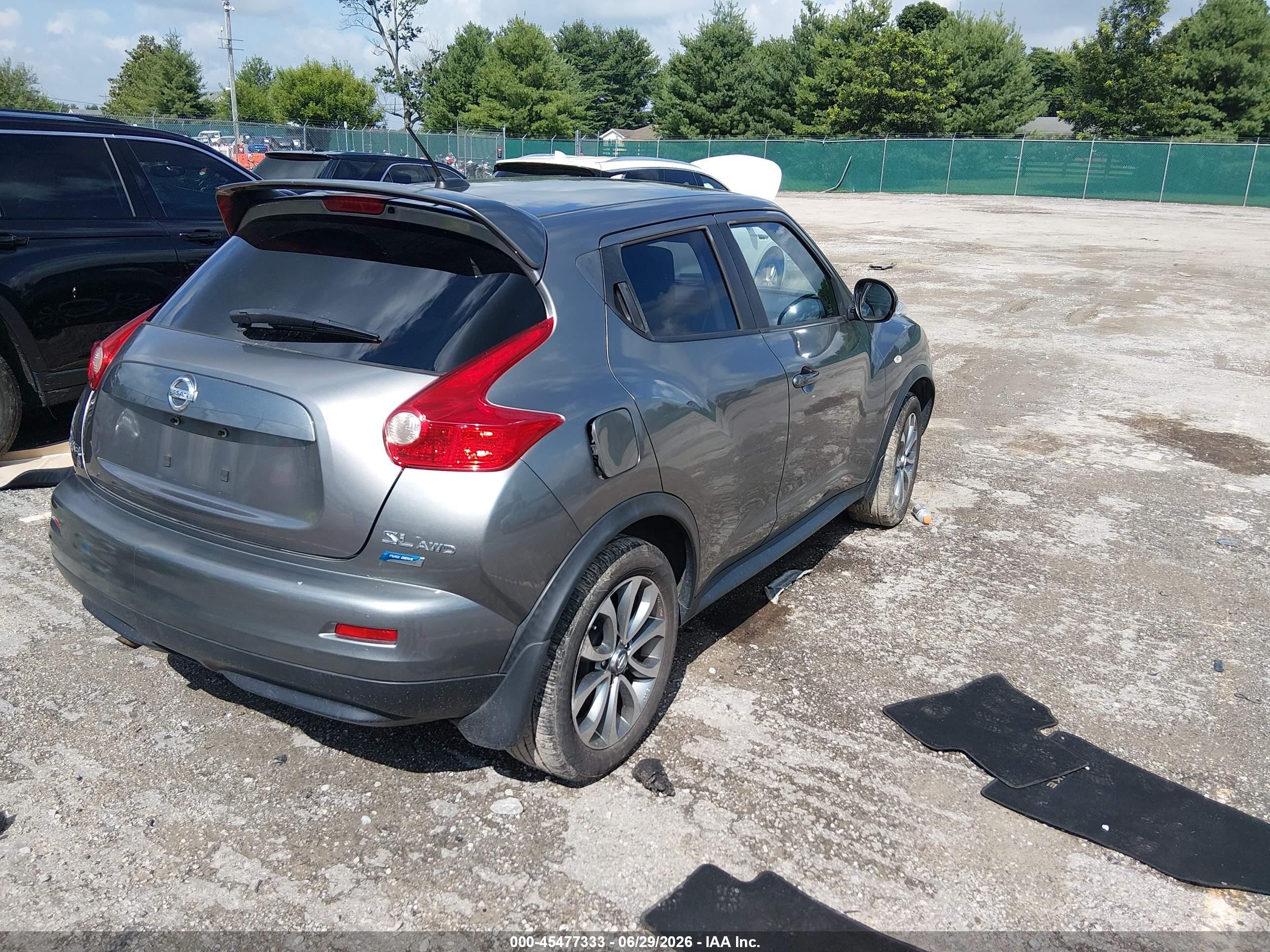 2013 Nissan Juke Sl Silver vin: JN8AF5MV5DT228638