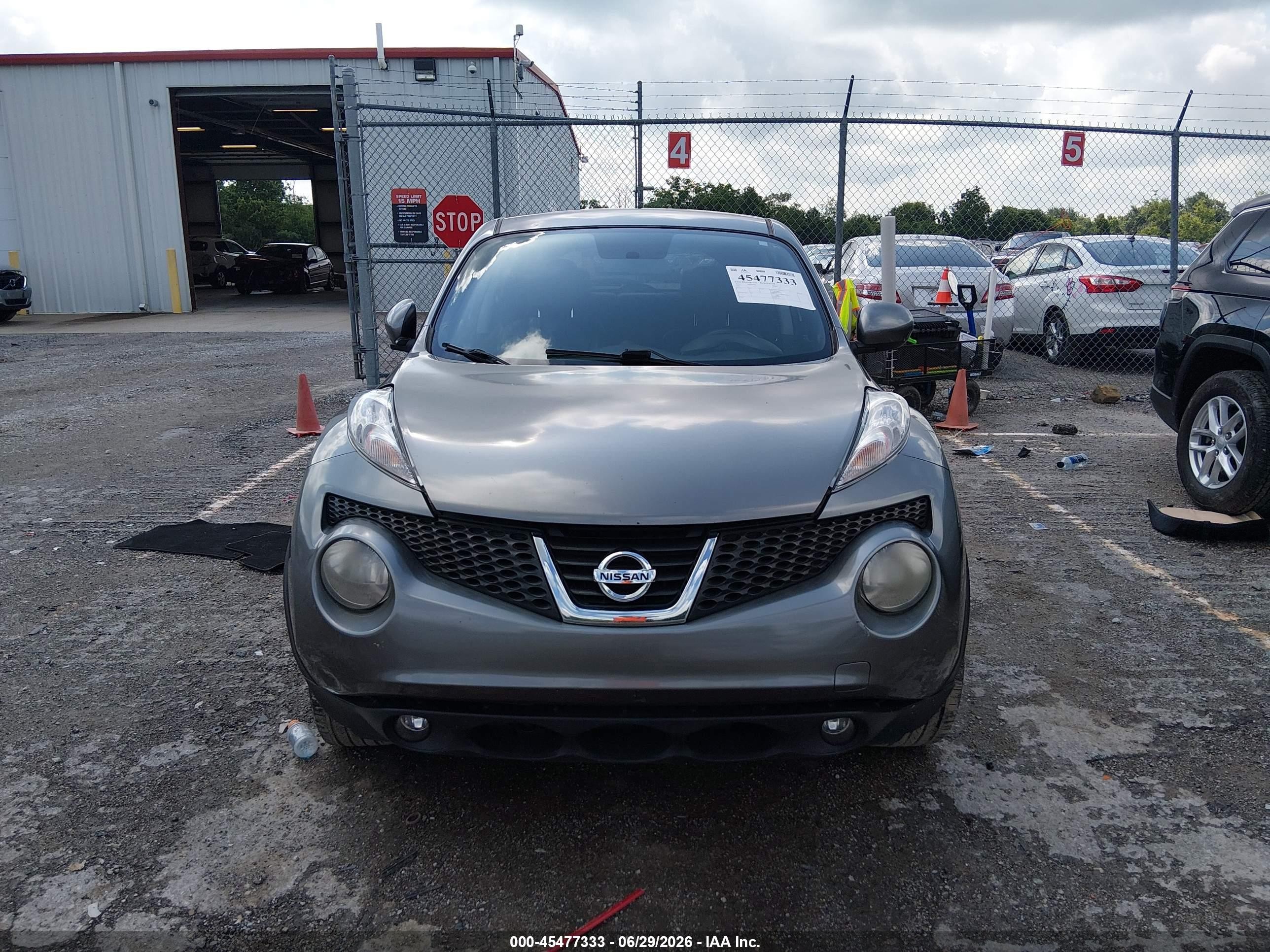 2013 Nissan Juke Sl Silver vin: JN8AF5MV5DT228638