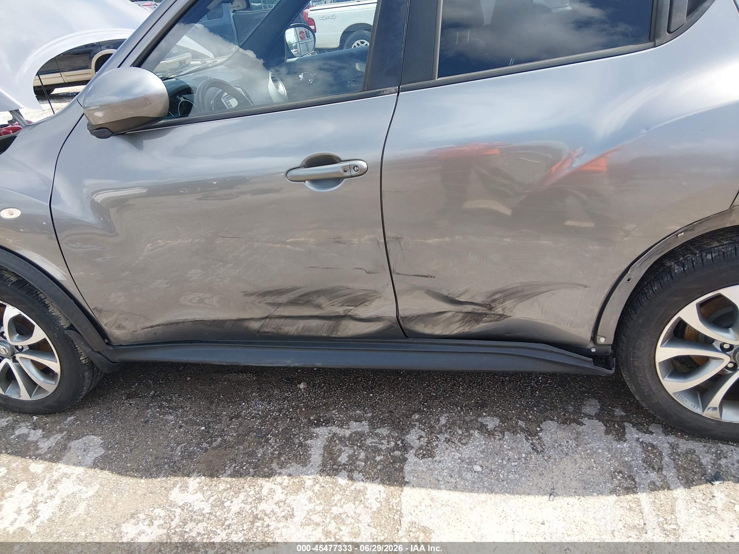 2013 Nissan Juke Sl Silver vin: JN8AF5MV5DT228638