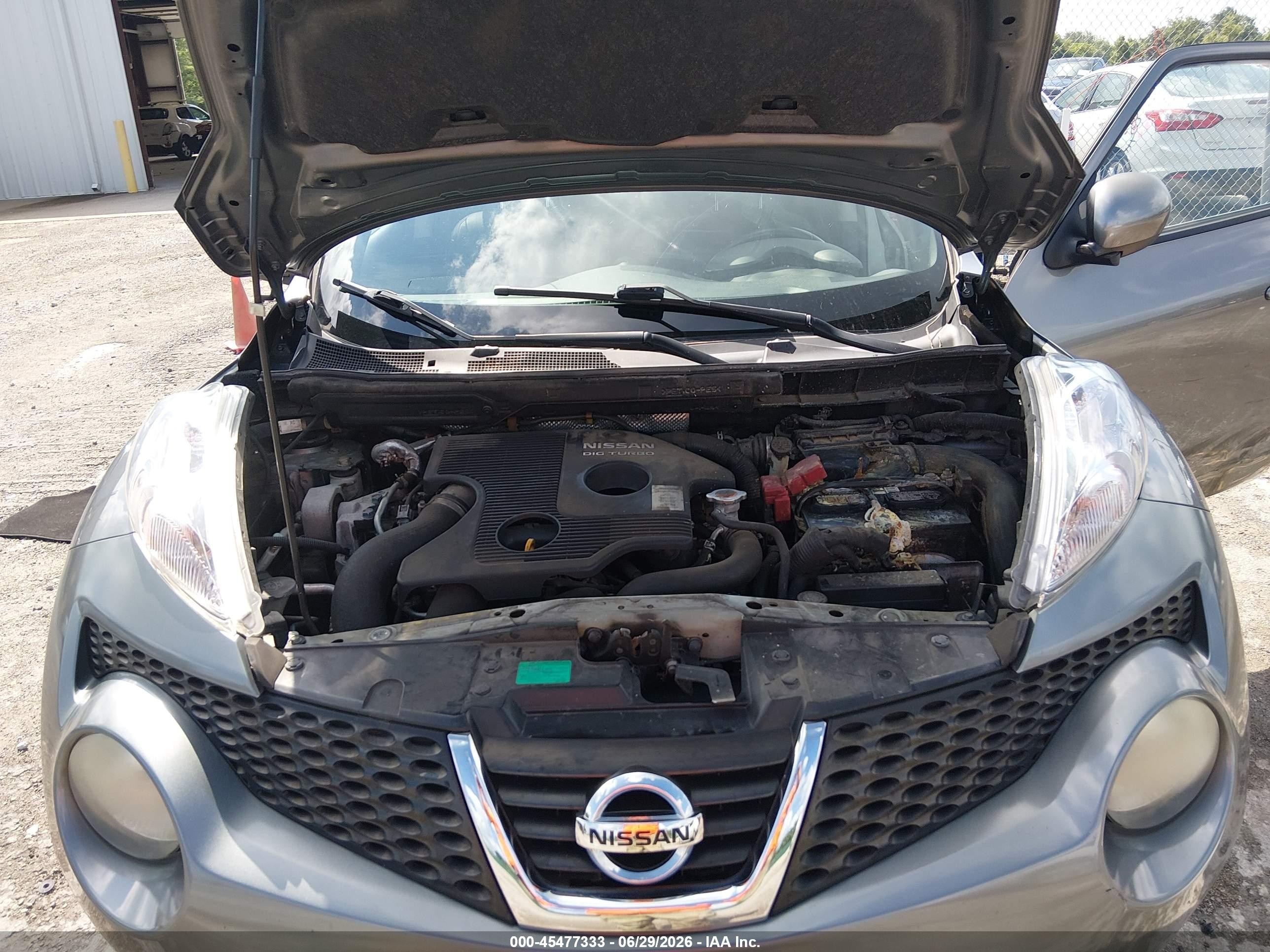 2013 Nissan Juke Sl Silver vin: JN8AF5MV5DT228638
