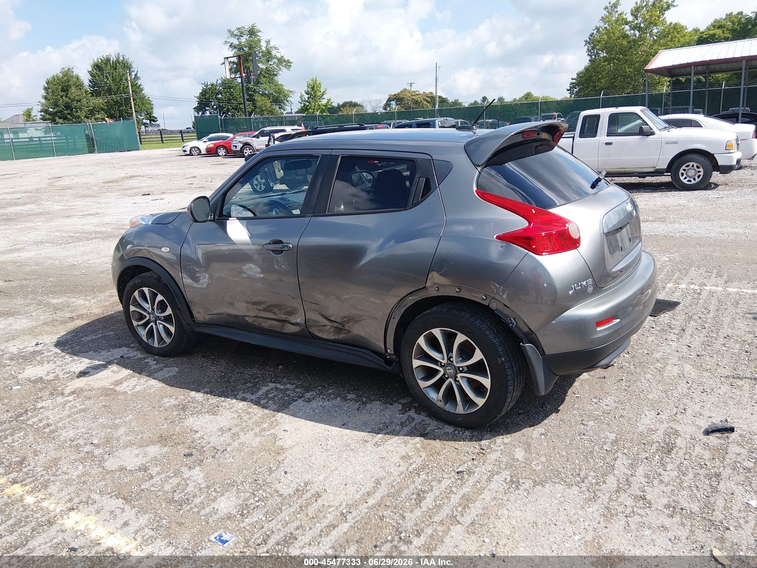 2013 Nissan Juke Sl Silver vin: JN8AF5MV5DT228638