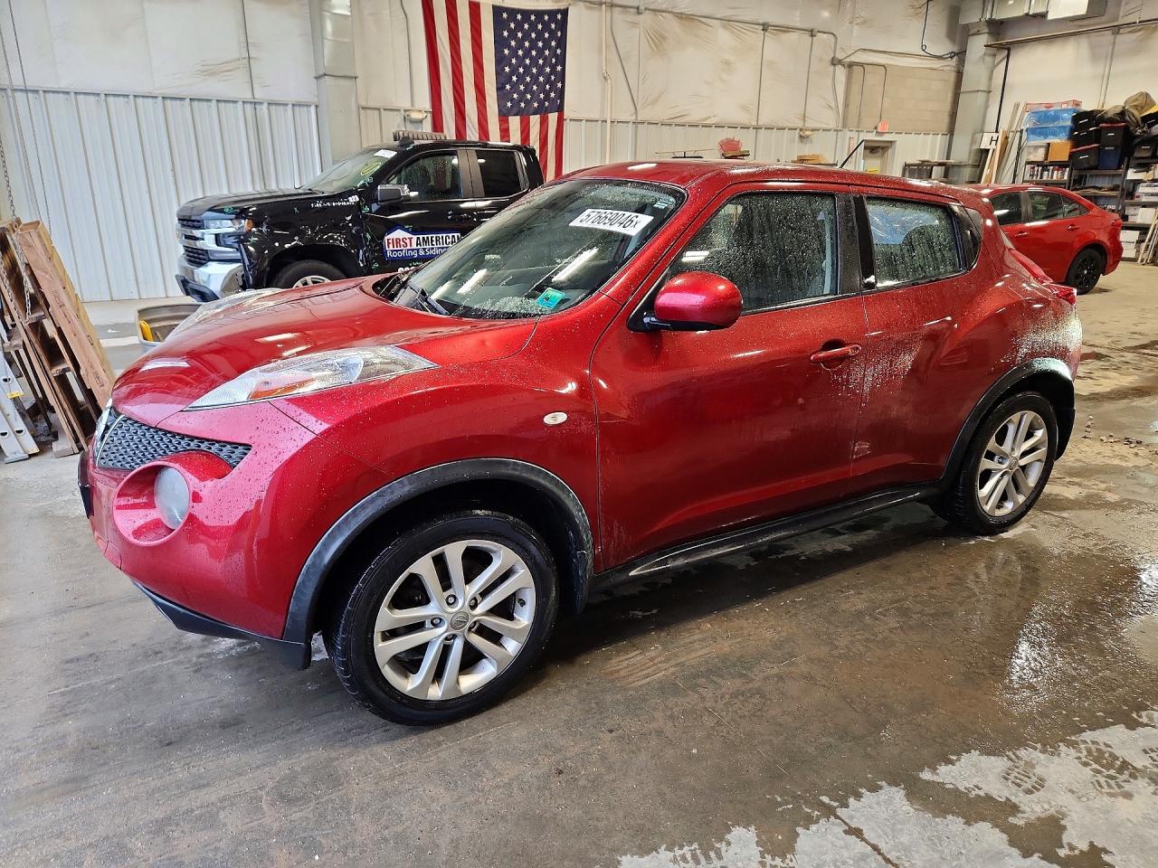 2013 Nissan Juke S Red vin: JN8AF5MV5DT229613