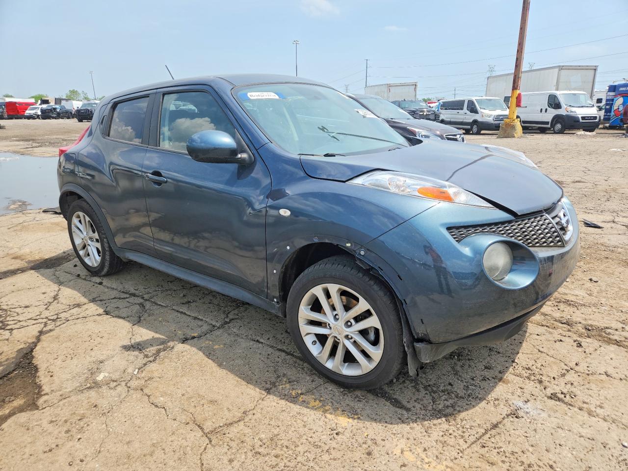 2013 Nissan Juke S Blue vin: JN8AF5MV5DT229644