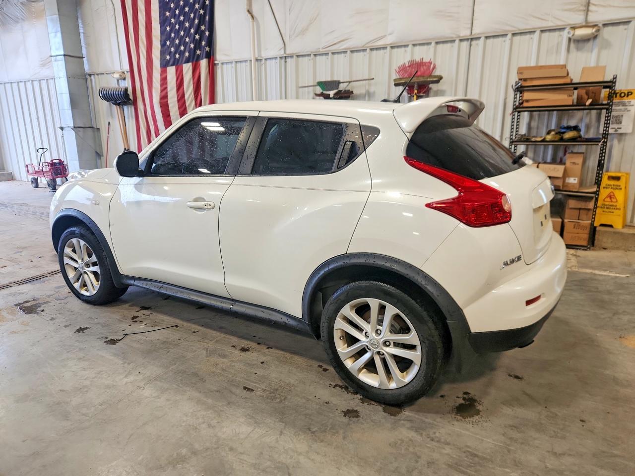 2014 Nissan Juke Sv White vin: JN8AF5MV5ET355231