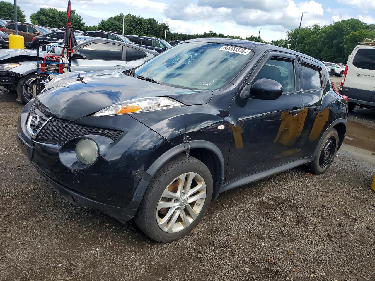 2014 Nissan Juke Sl Black vin: JN8AF5MV5ET357027