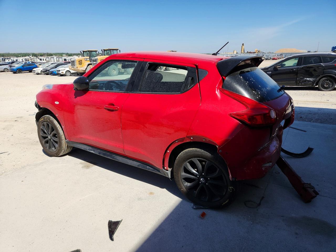 2014 Nissan Juke S Red vin: JN8AF5MV5ET358436