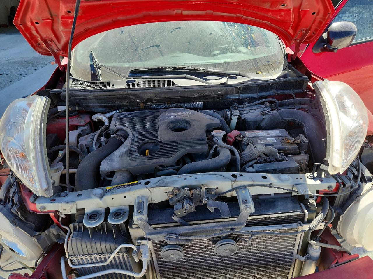 2014 Nissan Juke S Red vin: JN8AF5MV5ET358436