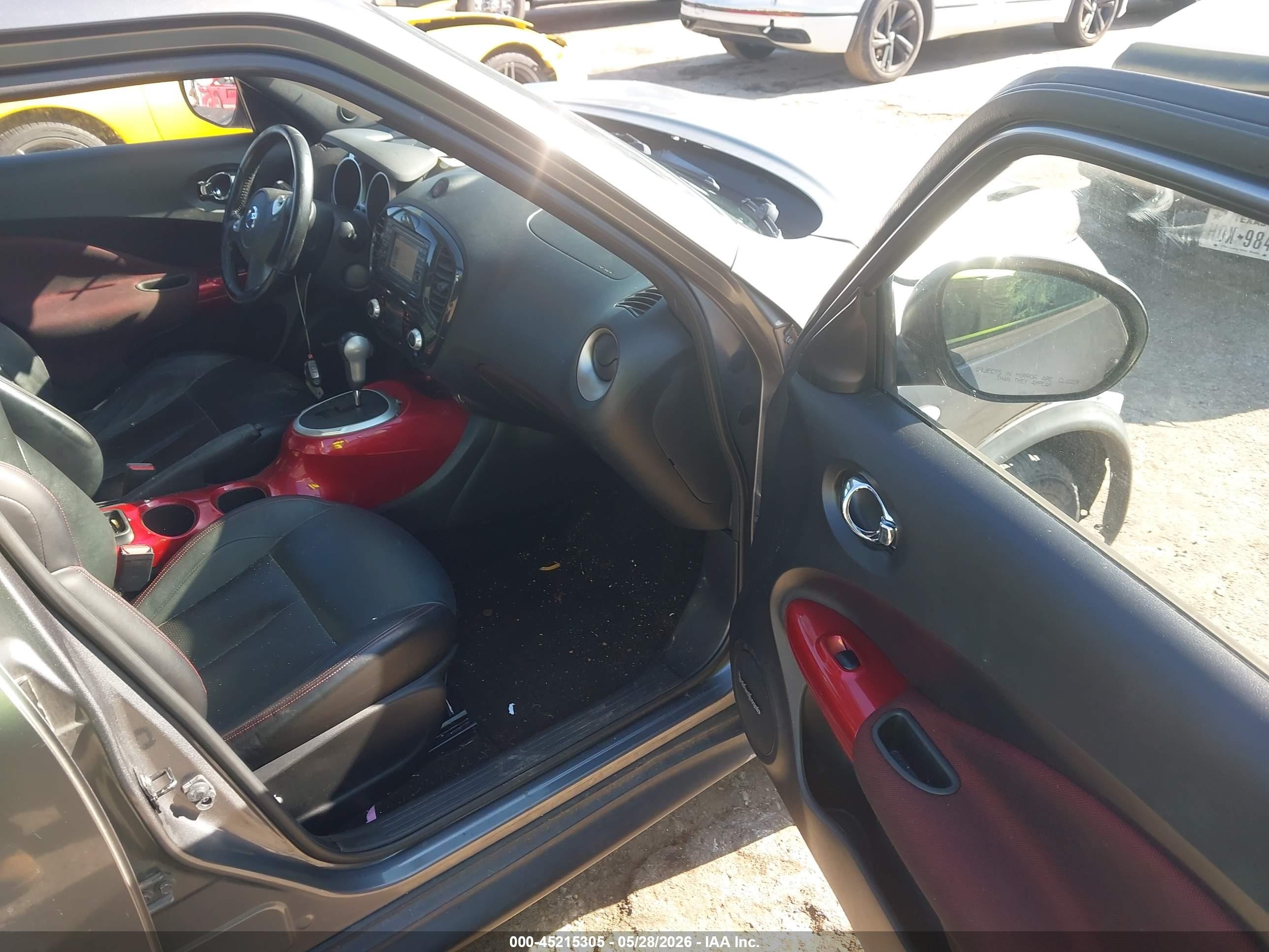 2014 Nissan Juke Sl Gray vin: JN8AF5MV5ET359604