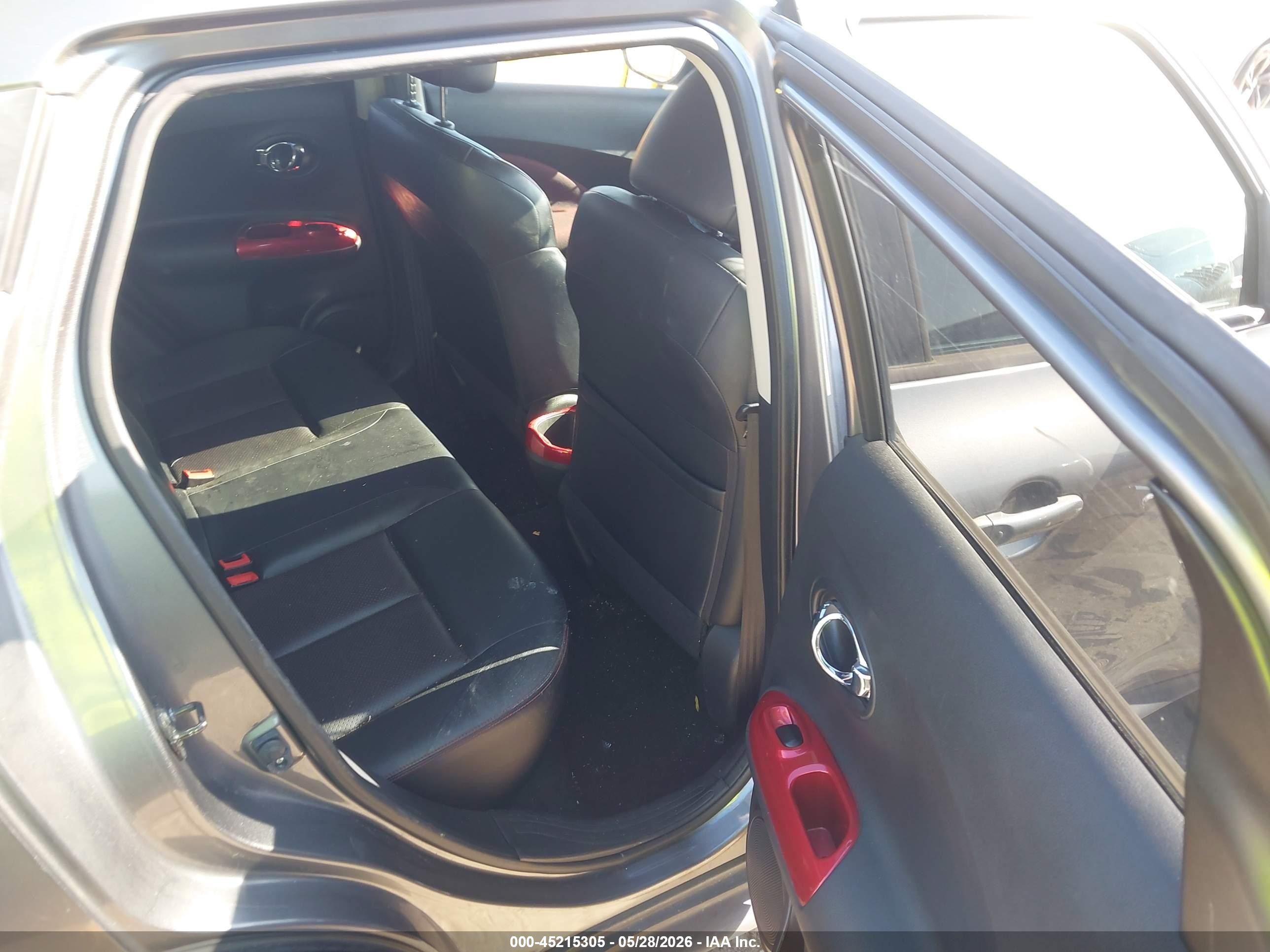 2014 Nissan Juke Sl Gray vin: JN8AF5MV5ET359604