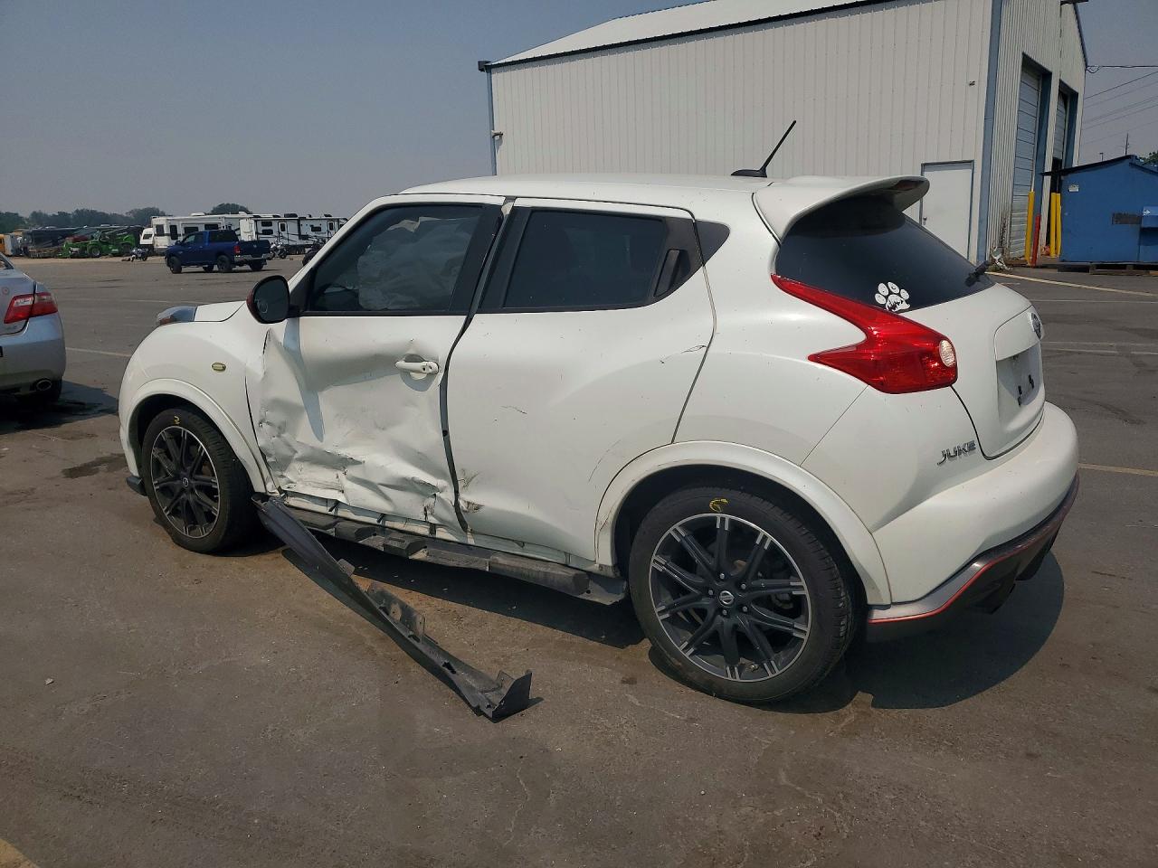 2014 Nissan Juke Nismo White vin: JN8AF5MV5ET366469