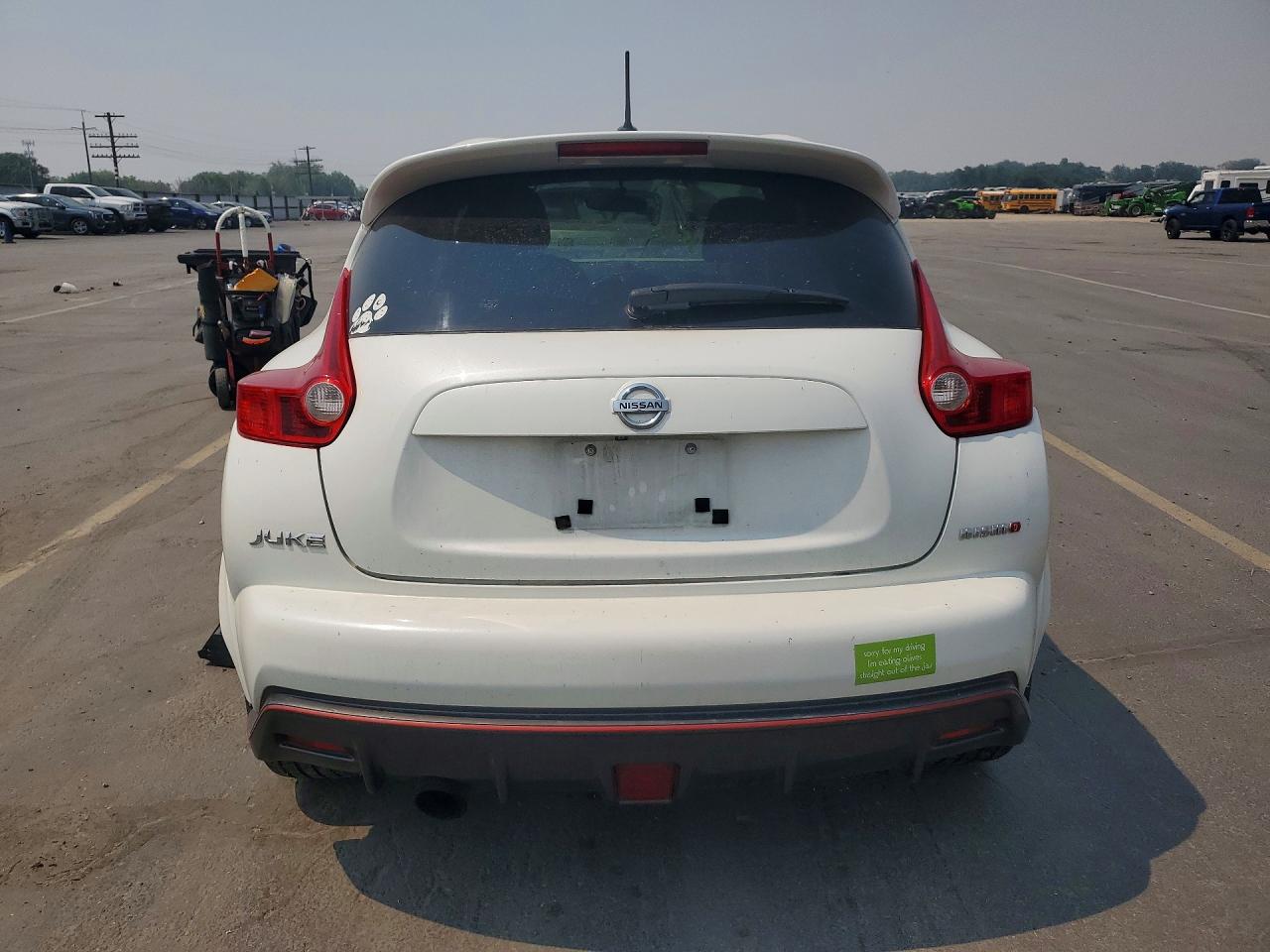 2014 Nissan Juke Nismo White vin: JN8AF5MV5ET366469