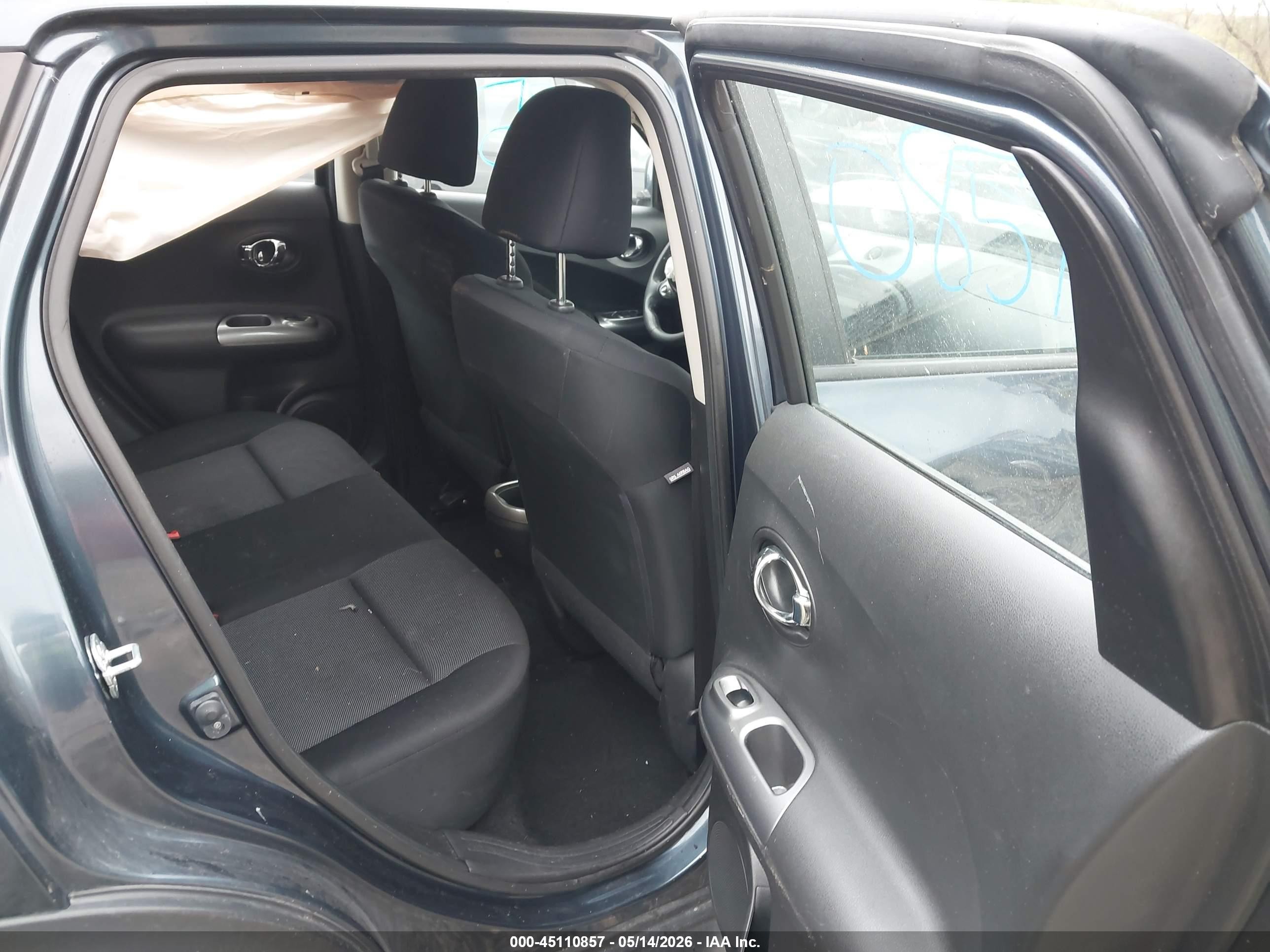 2014 Nissan Juke S Blue vin: JN8AF5MV5ET482058