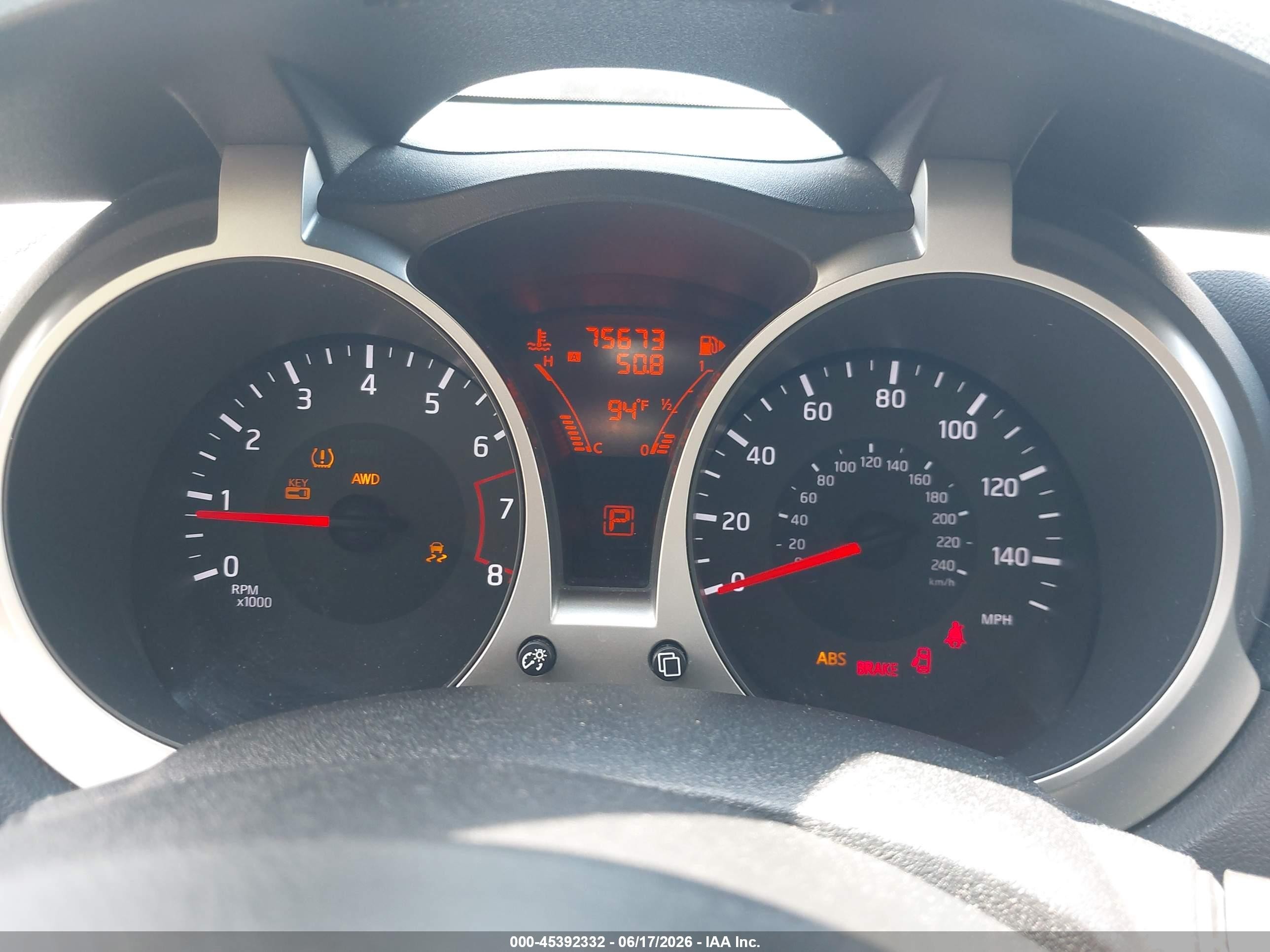 2014 Nissan Juke Sv White vin: JN8AF5MV5ET482898