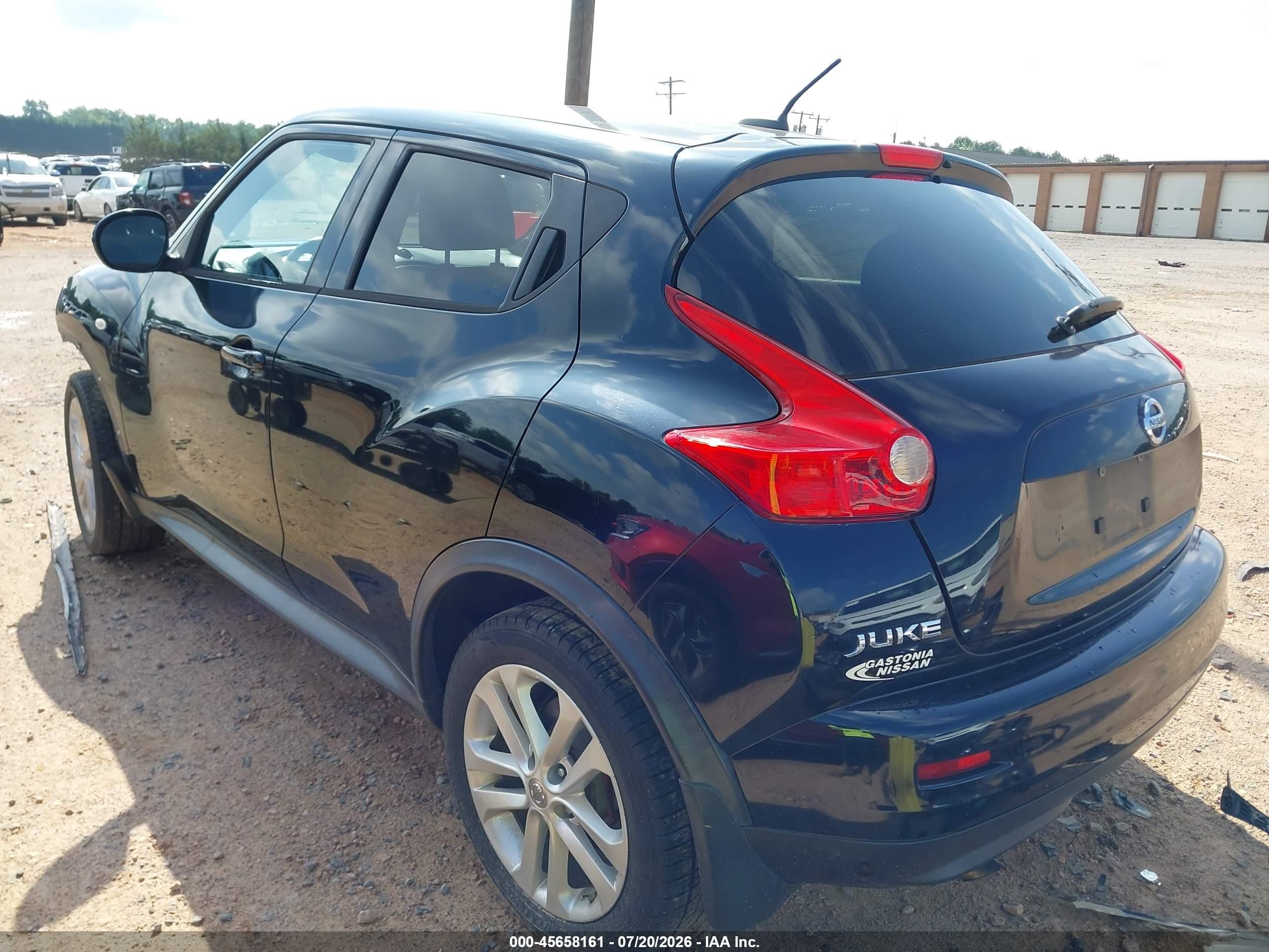 2014 Nissan Juke Sv Black vin: JN8AF5MV5ET484358