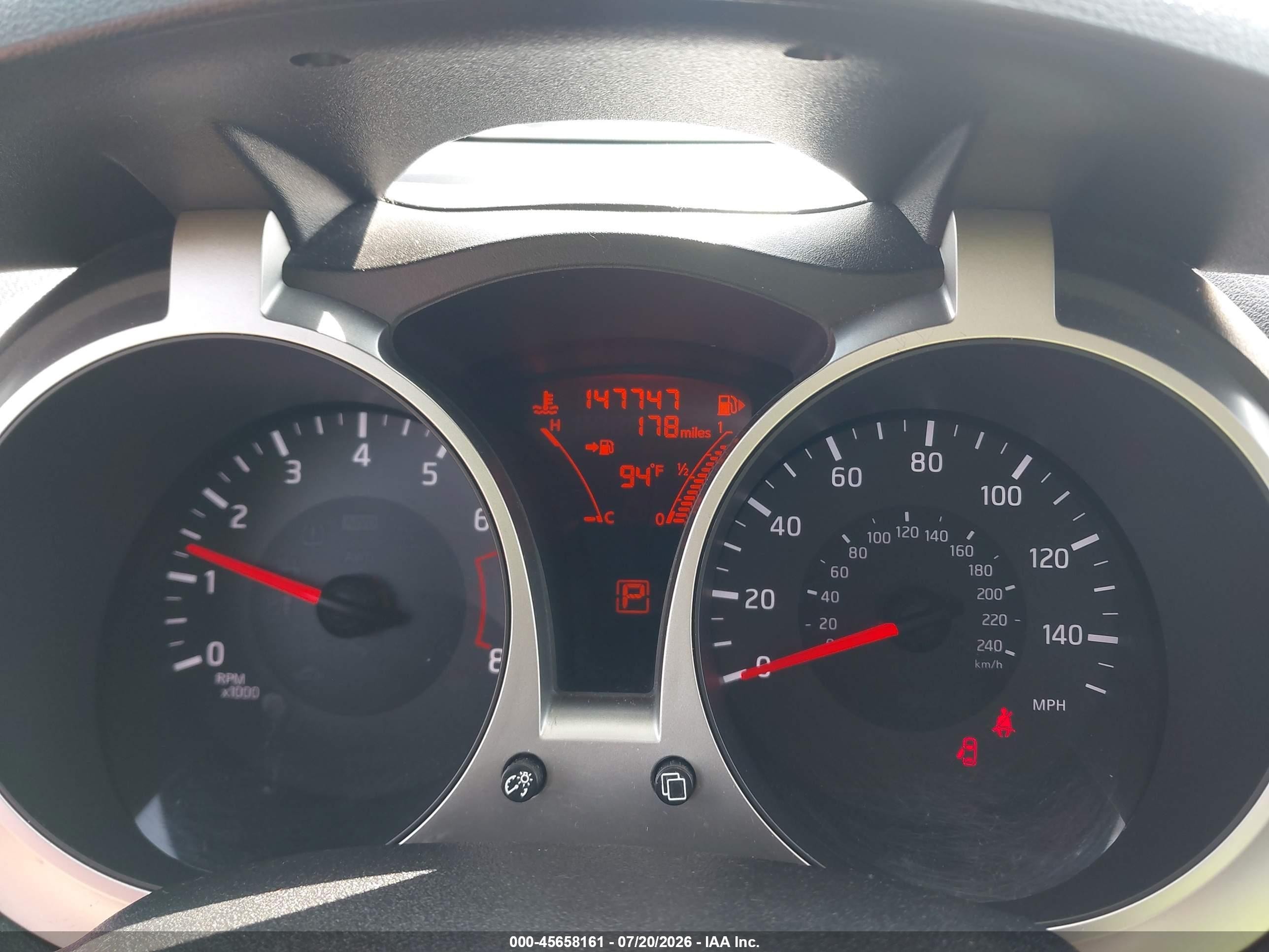 2014 Nissan Juke Sv Black vin: JN8AF5MV5ET484358