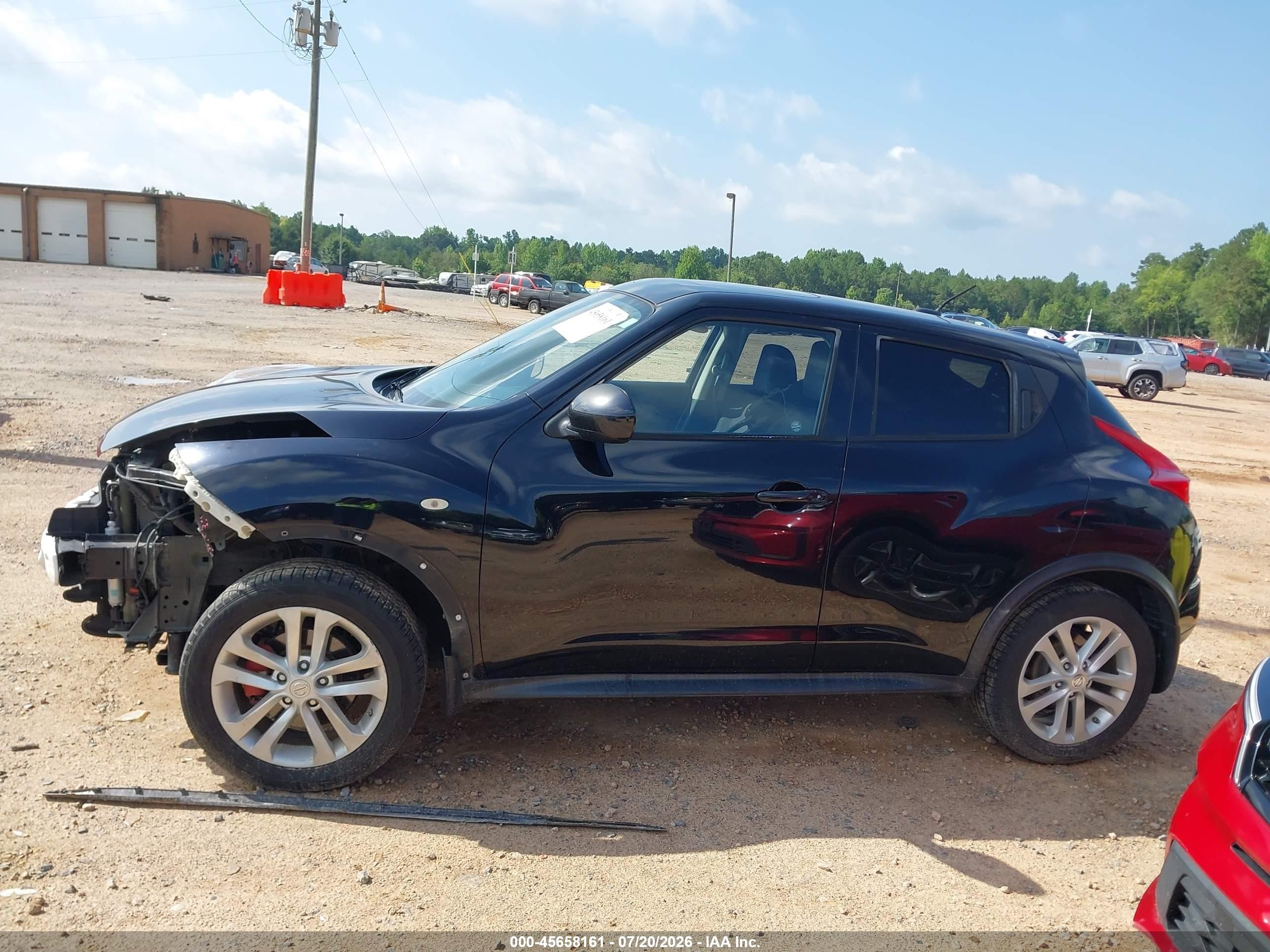 2014 Nissan Juke Sv Black vin: JN8AF5MV5ET484358