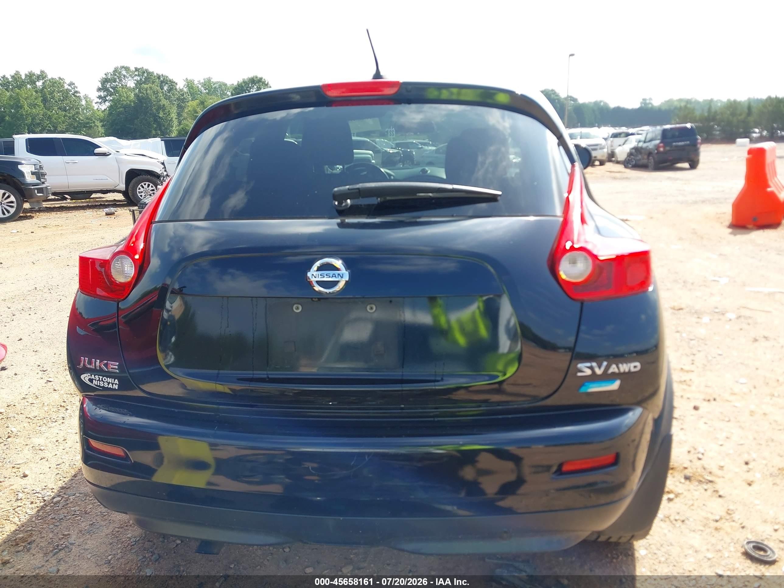 2014 Nissan Juke Sv Black vin: JN8AF5MV5ET484358