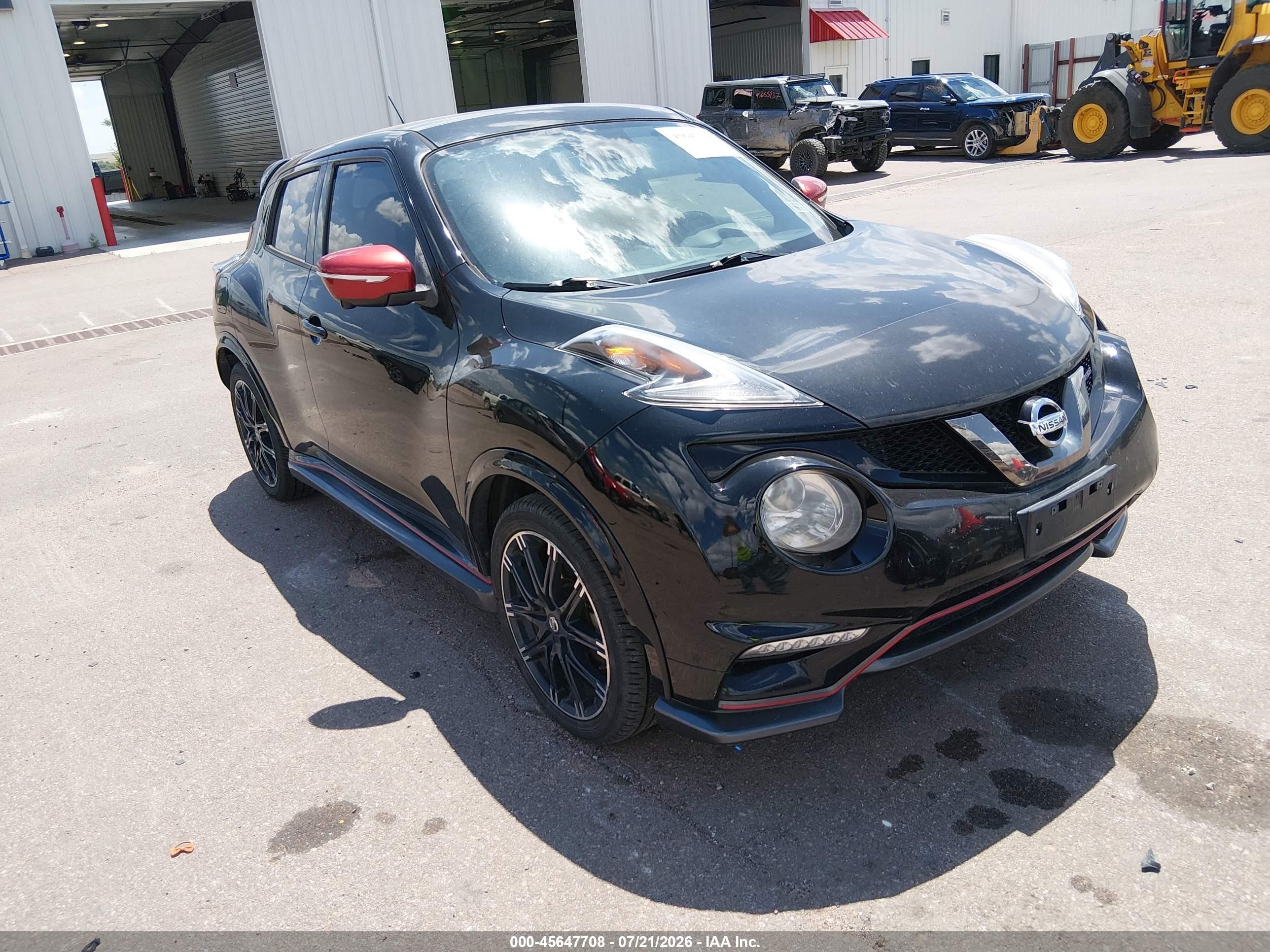 2015 Nissan Juke Nismo Black vin: JN8AF5MV5FT553454