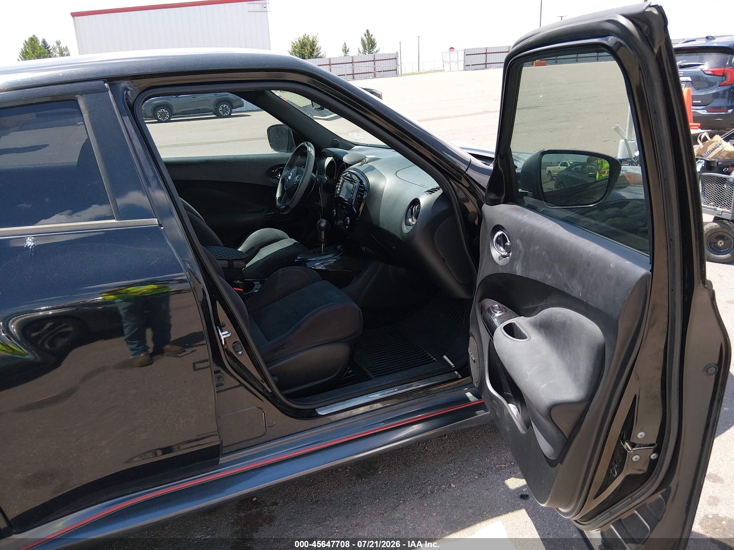 2015 Nissan Juke Nismo Black vin: JN8AF5MV5FT553454