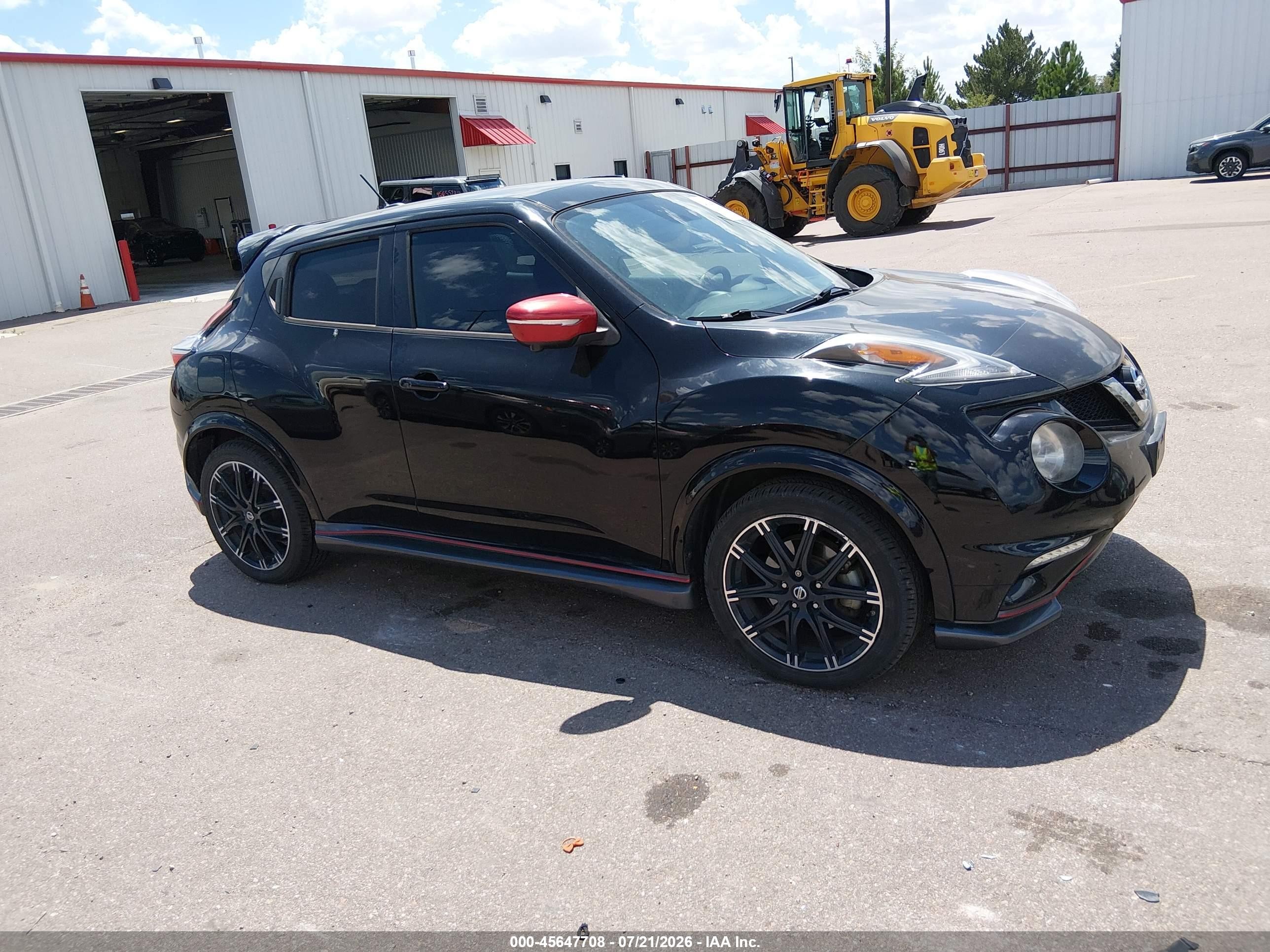 2015 Nissan Juke Nismo Black vin: JN8AF5MV5FT553454