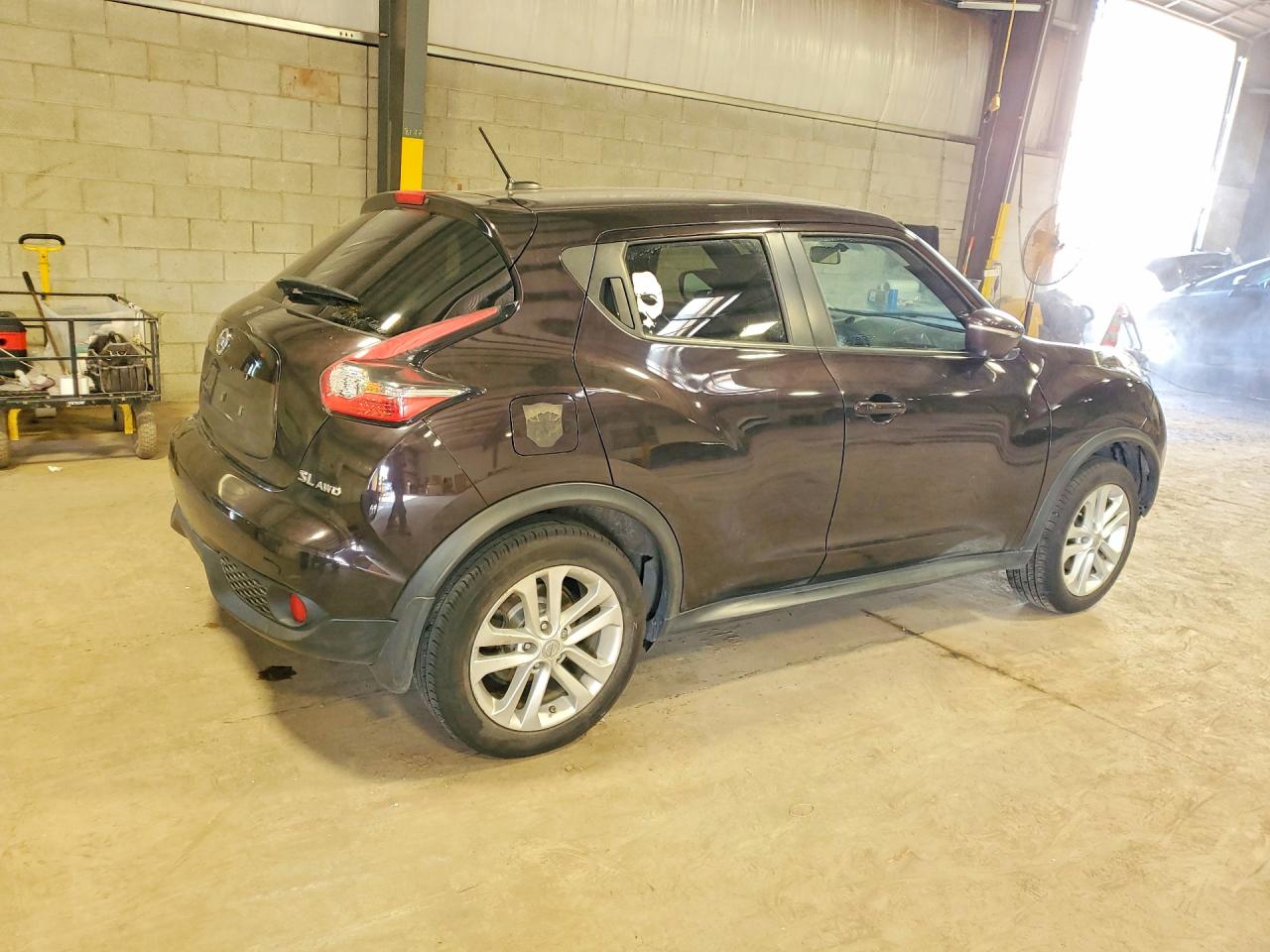 2015 Nissan Juke Sl Maroon vin: JN8AF5MV5FT559318