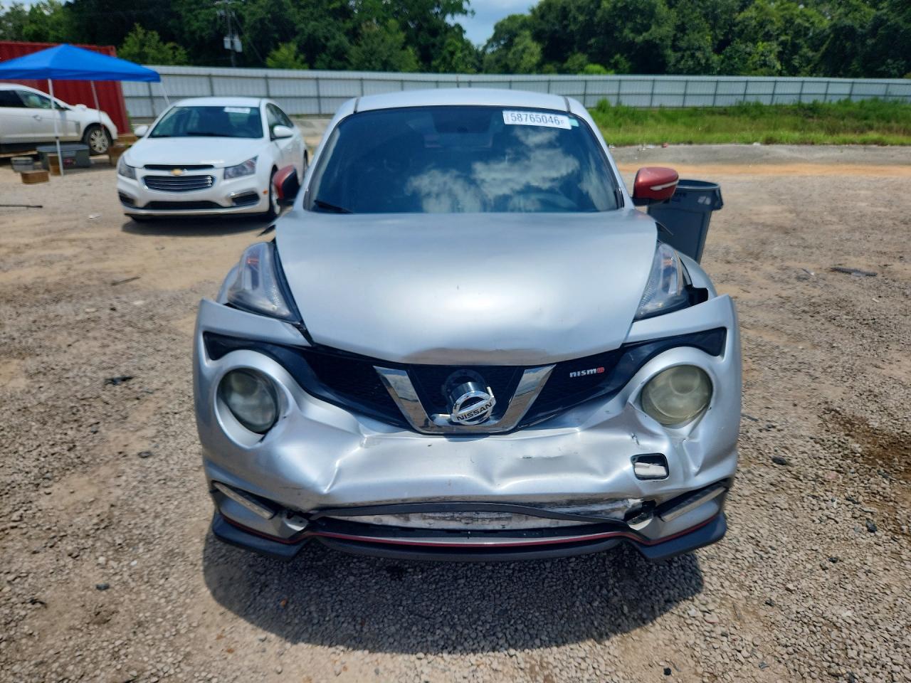 2015 Nissan Juke S Silver vin: JN8AF5MV5FT561456