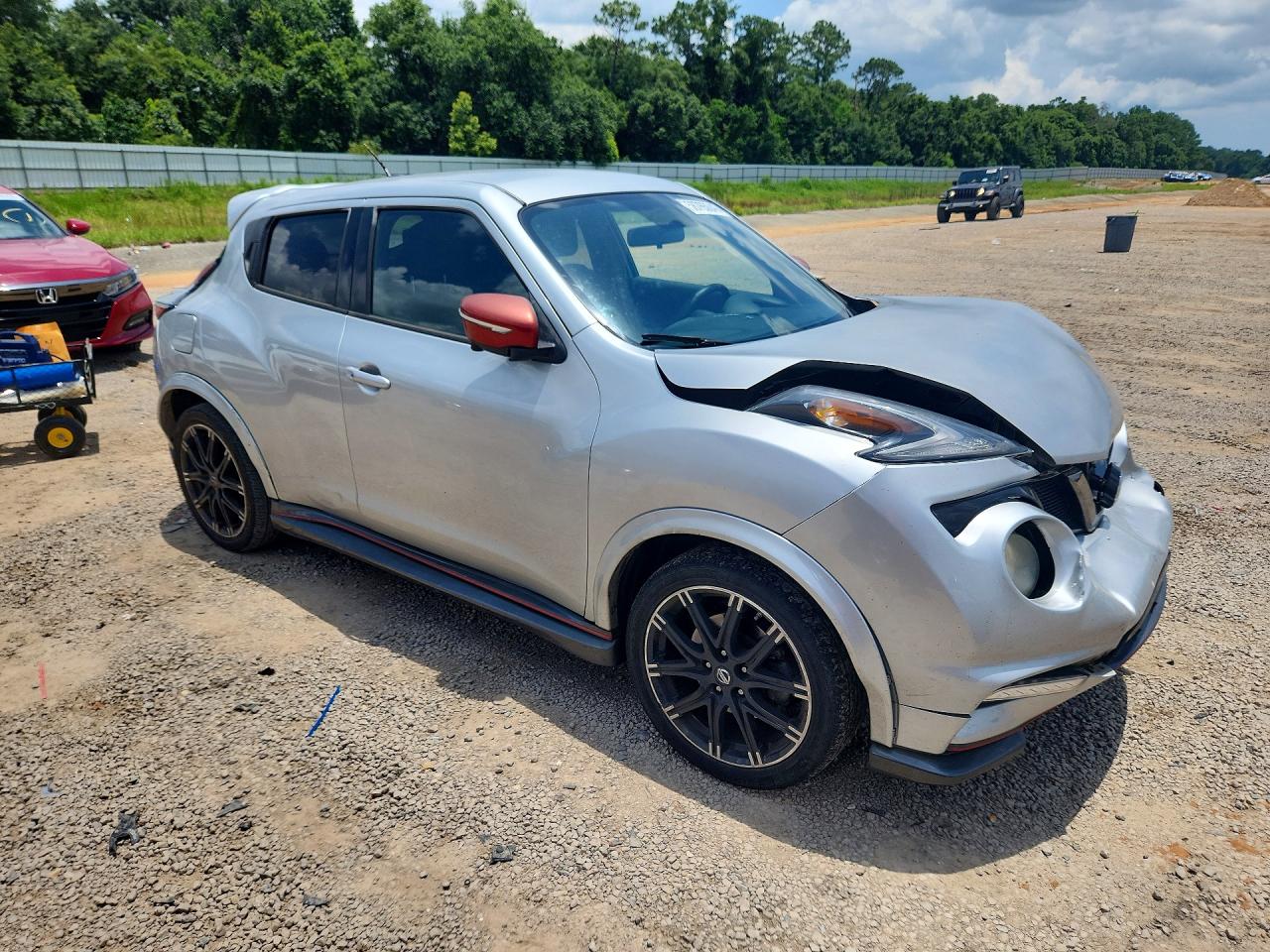 2015 Nissan Juke S Silver vin: JN8AF5MV5FT561456