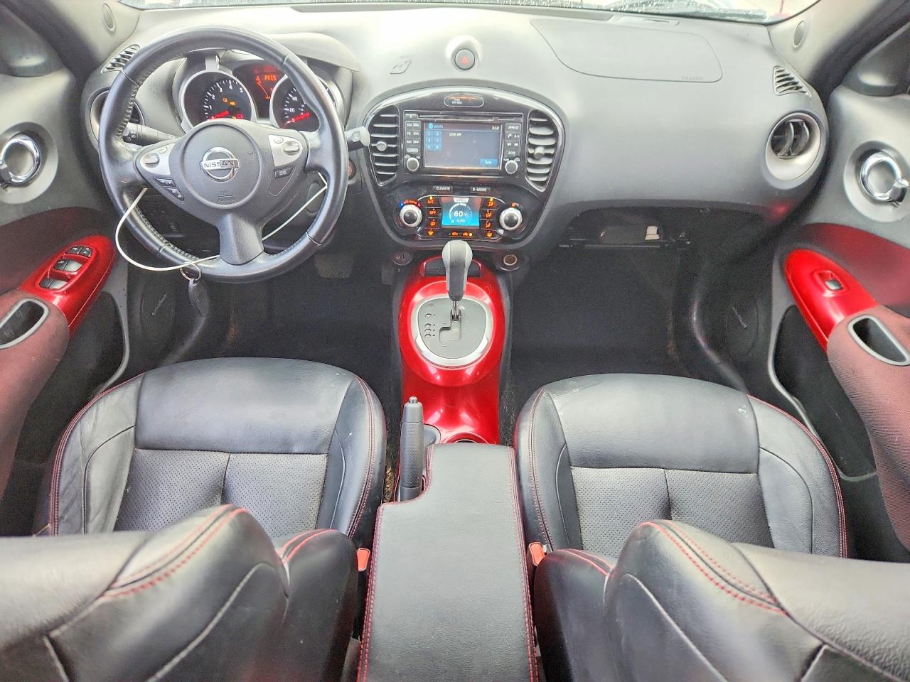 2015 Nissan Juke Sl Red vin: JN8AF5MV5FT563336