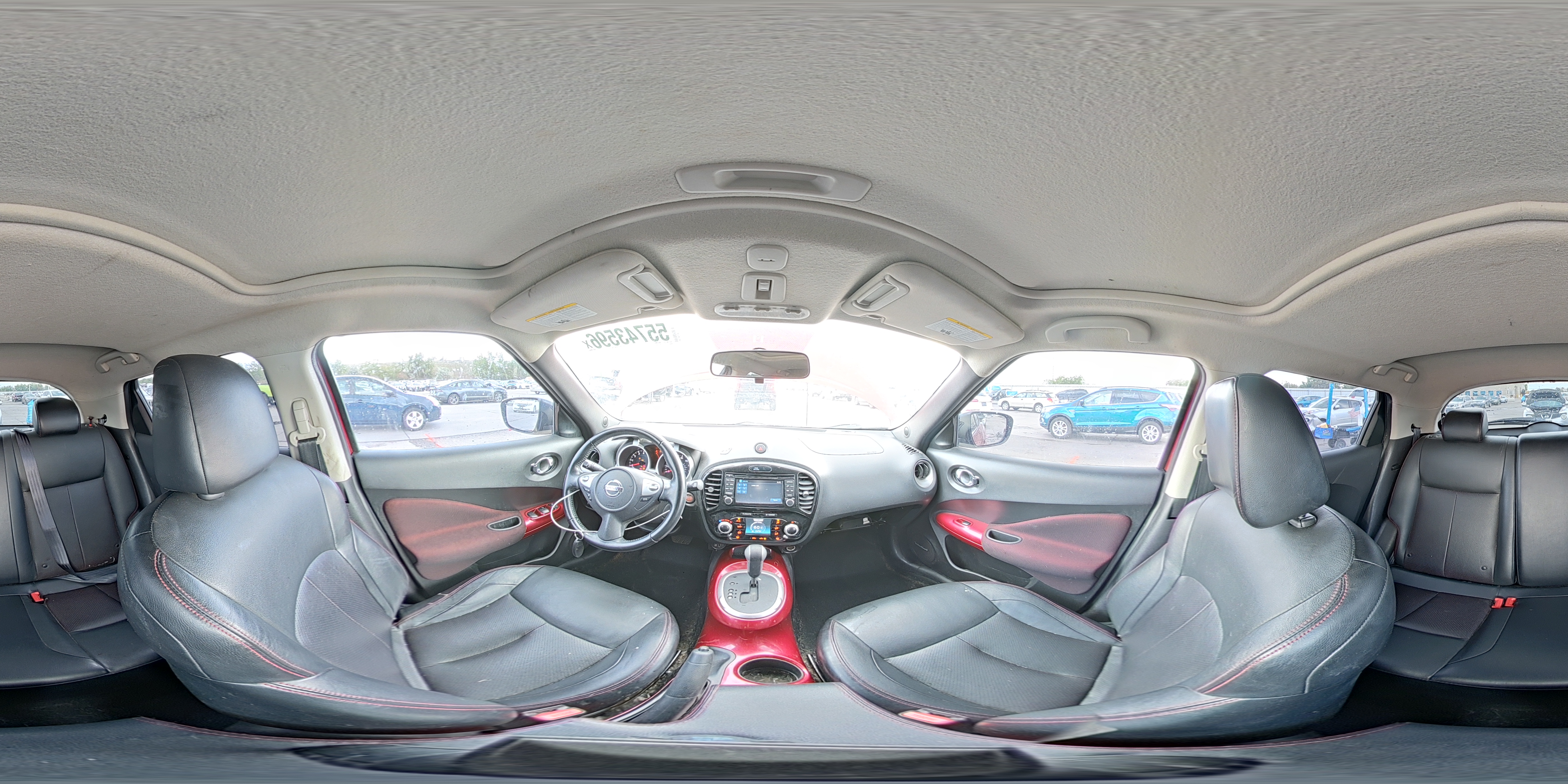 2015 Nissan Juke Sl Red vin: JN8AF5MV5FT563336