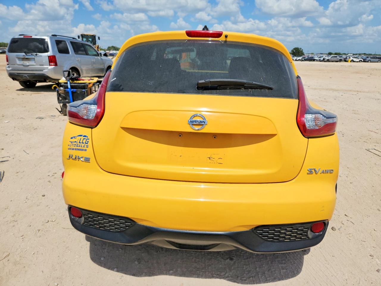 2015 Nissan Juke S Желтый vin: JN8AF5MV5FT564552