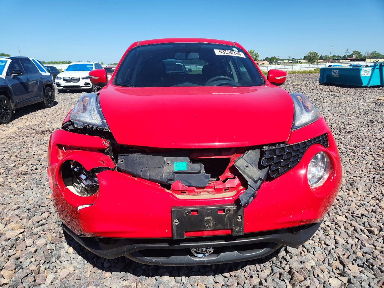 2017 Nissan Juke S Red vin: JN8AF5MV5HT753608