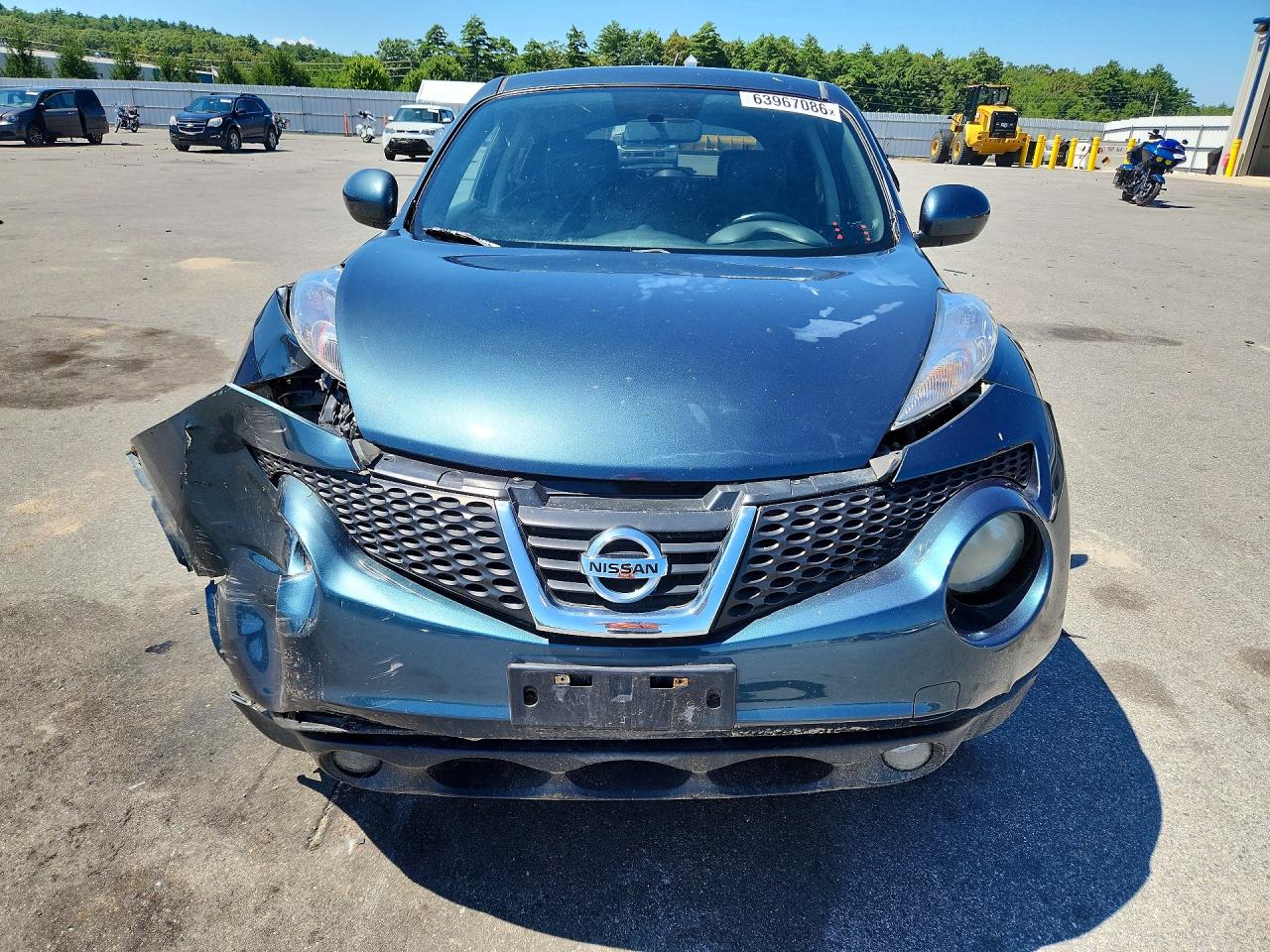 2011 Nissan Juke S Teal vin: JN8AF5MV6BT013914