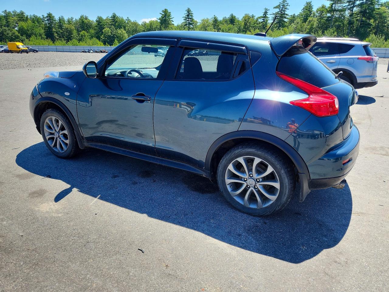 2011 Nissan Juke S Teal vin: JN8AF5MV6BT013914