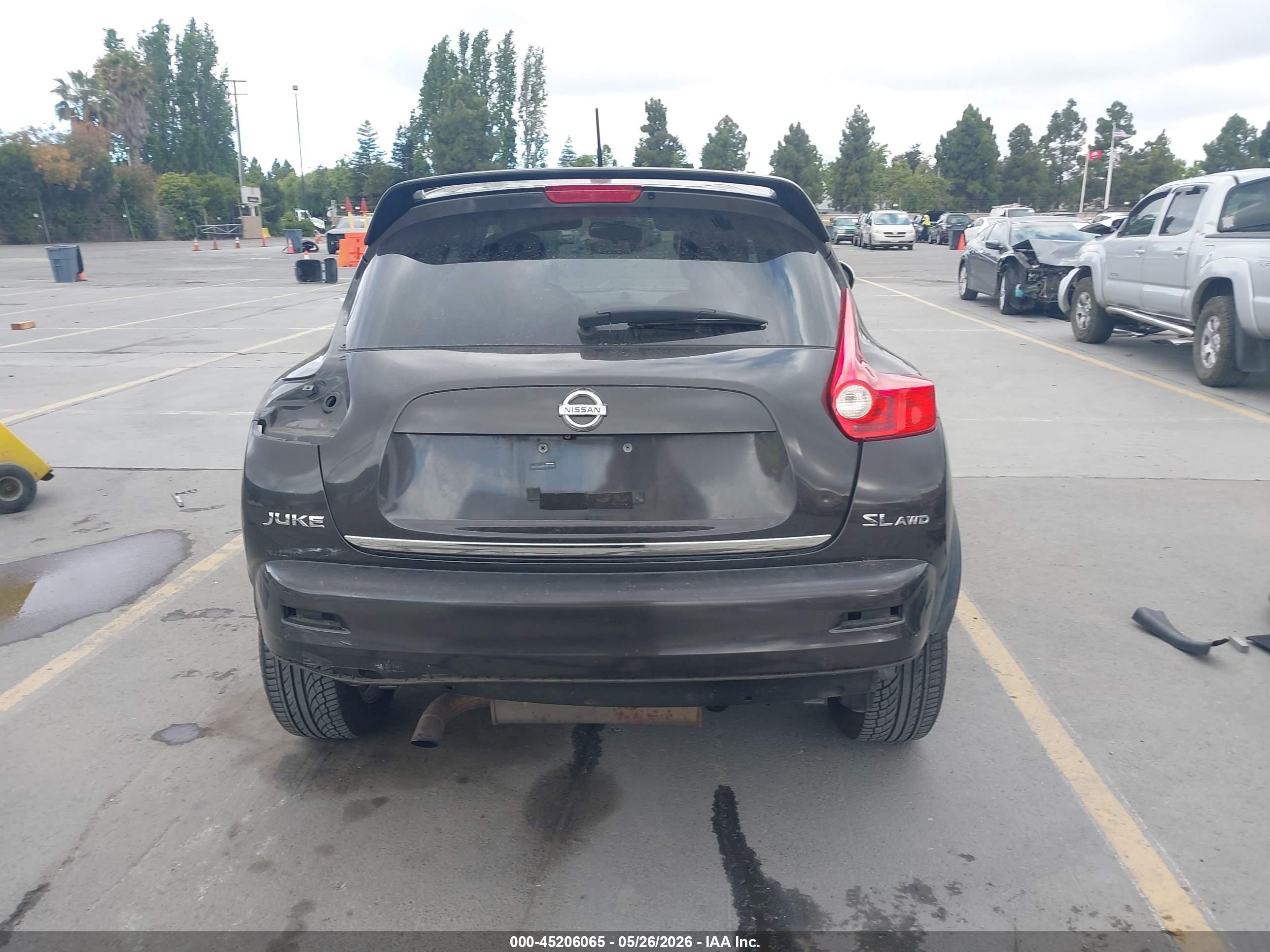 2011 Nissan Juke Sl Brown vin: JN8AF5MV6BT017350