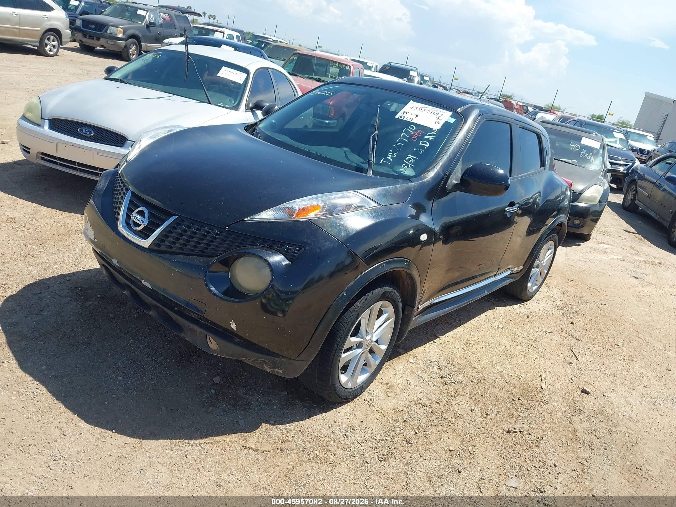 2011 Nissan Juke Sl Black vin: JN8AF5MV6BT017770