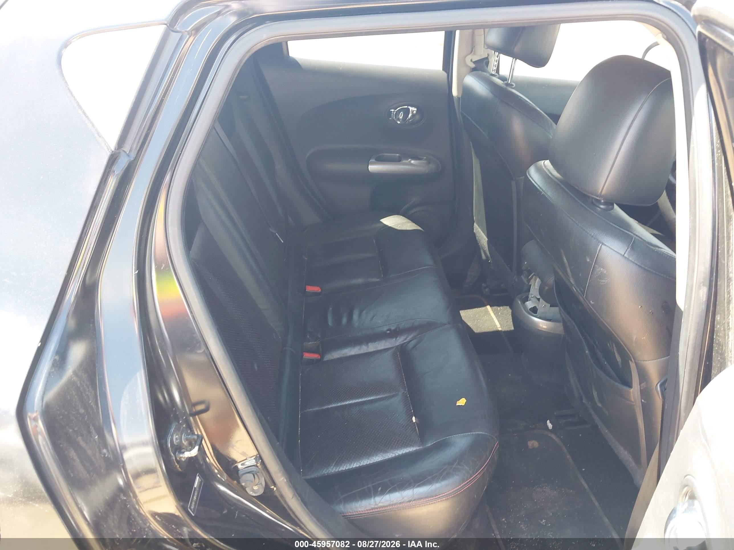 2011 Nissan Juke Sl Black vin: JN8AF5MV6BT017770