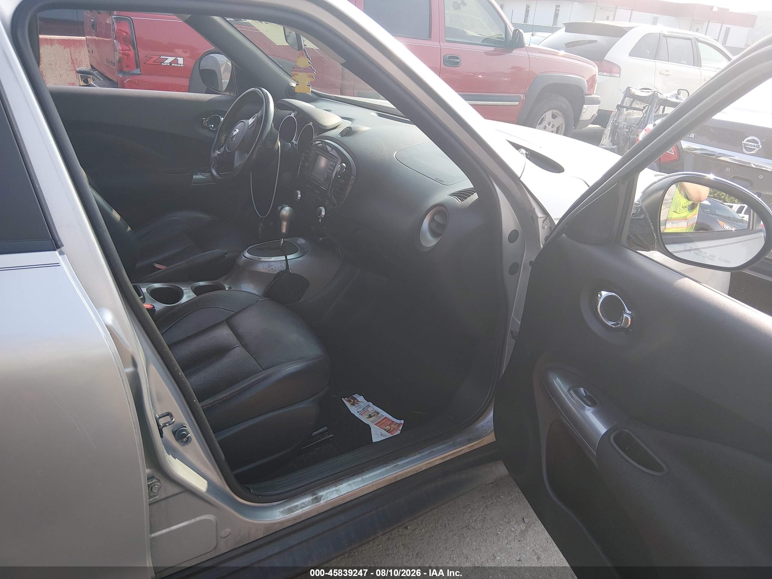 2011 Nissan Juke Sl Silver vin: JN8AF5MV6BT018742
