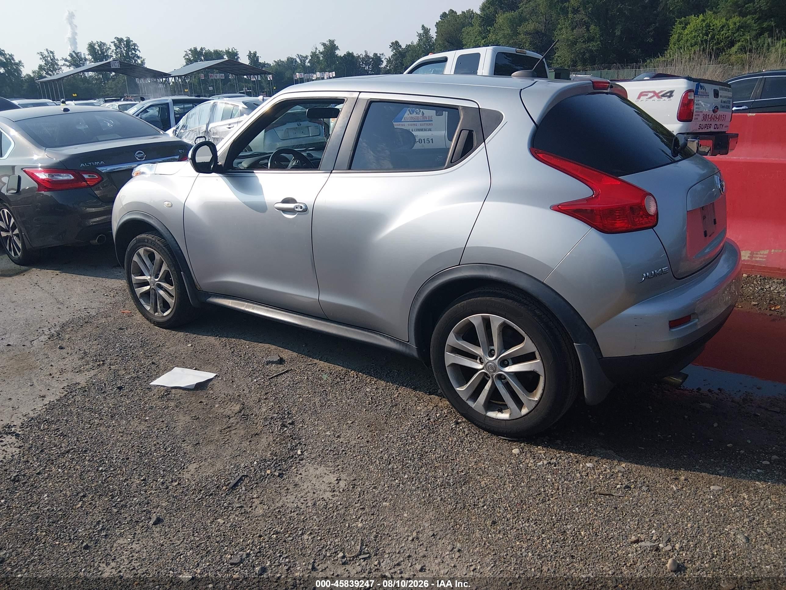 2011 Nissan Juke Sl Silver vin: JN8AF5MV6BT018742