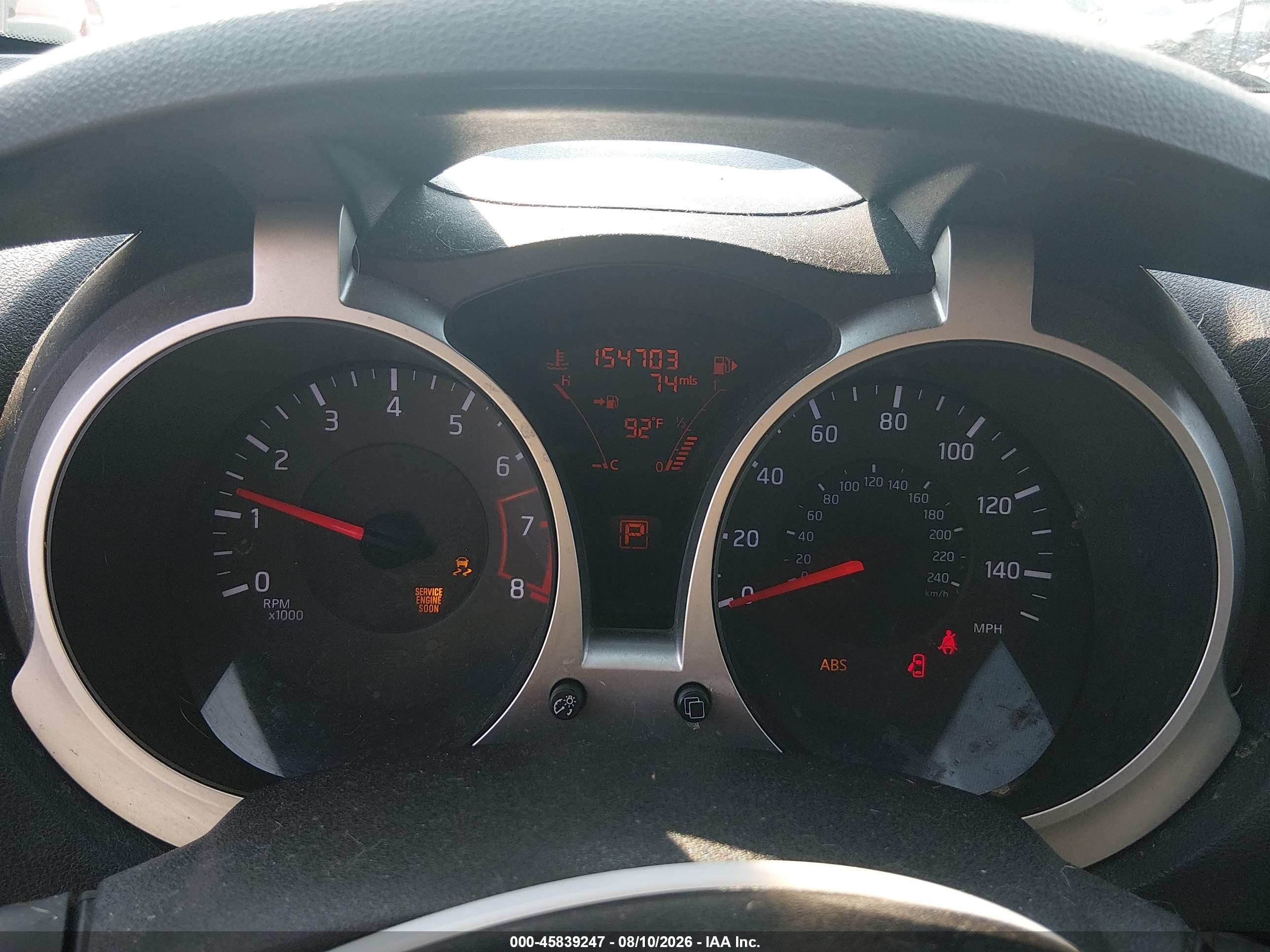 2011 Nissan Juke Sl Silver vin: JN8AF5MV6BT018742