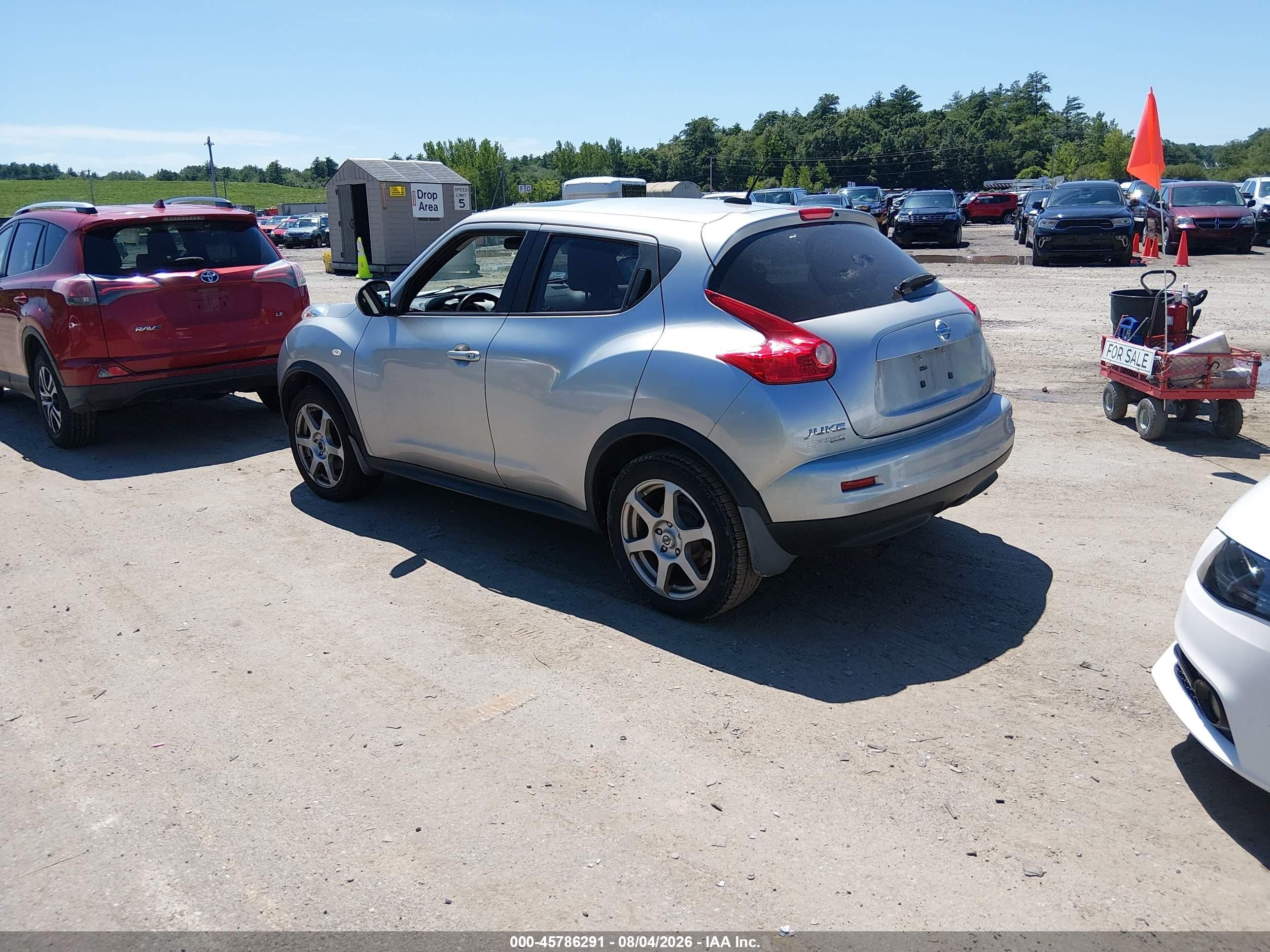 2011 Nissan Juke Sl Silver vin: JN8AF5MV6BT019986