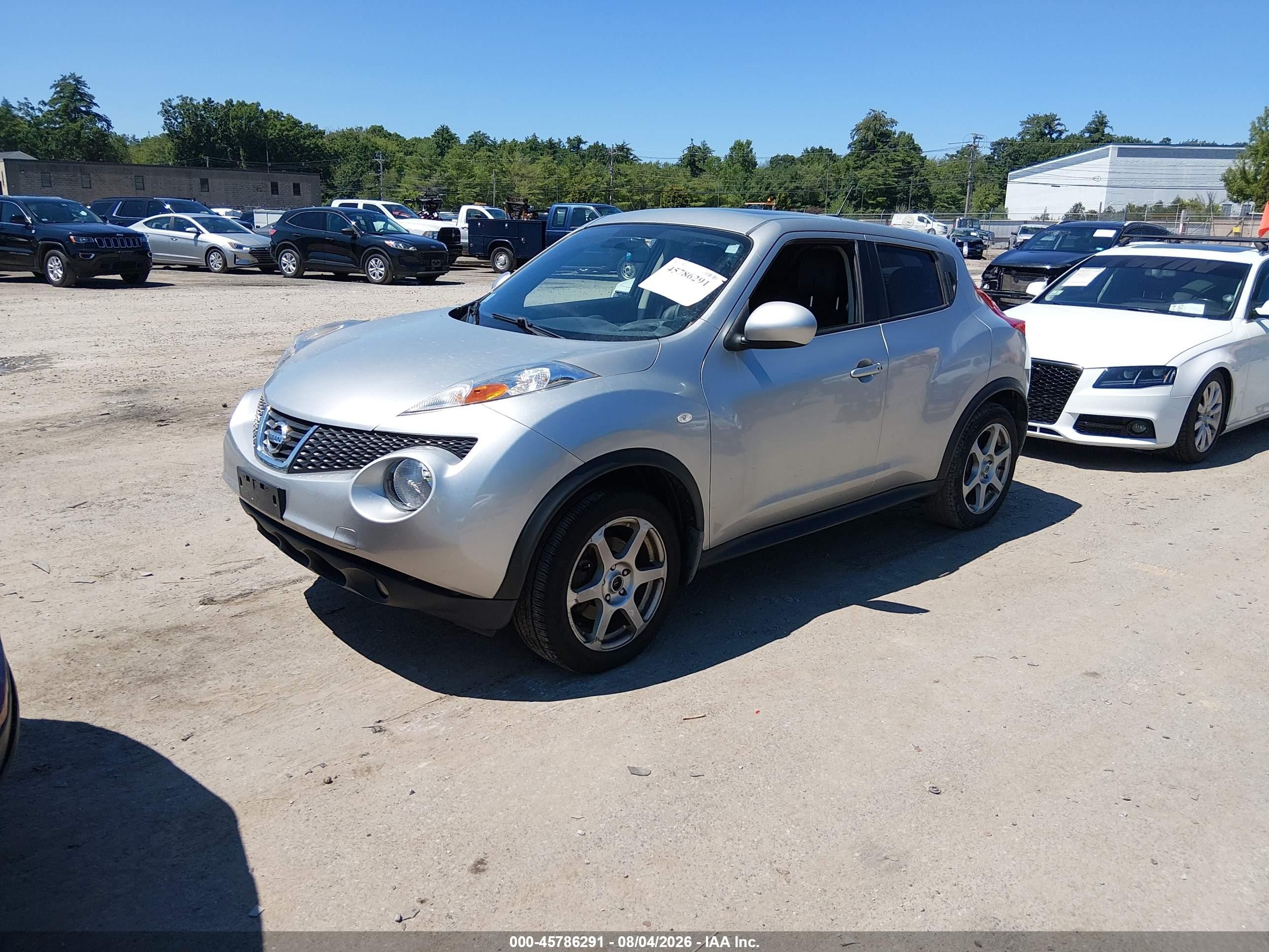 2011 Nissan Juke Sl Silver vin: JN8AF5MV6BT019986