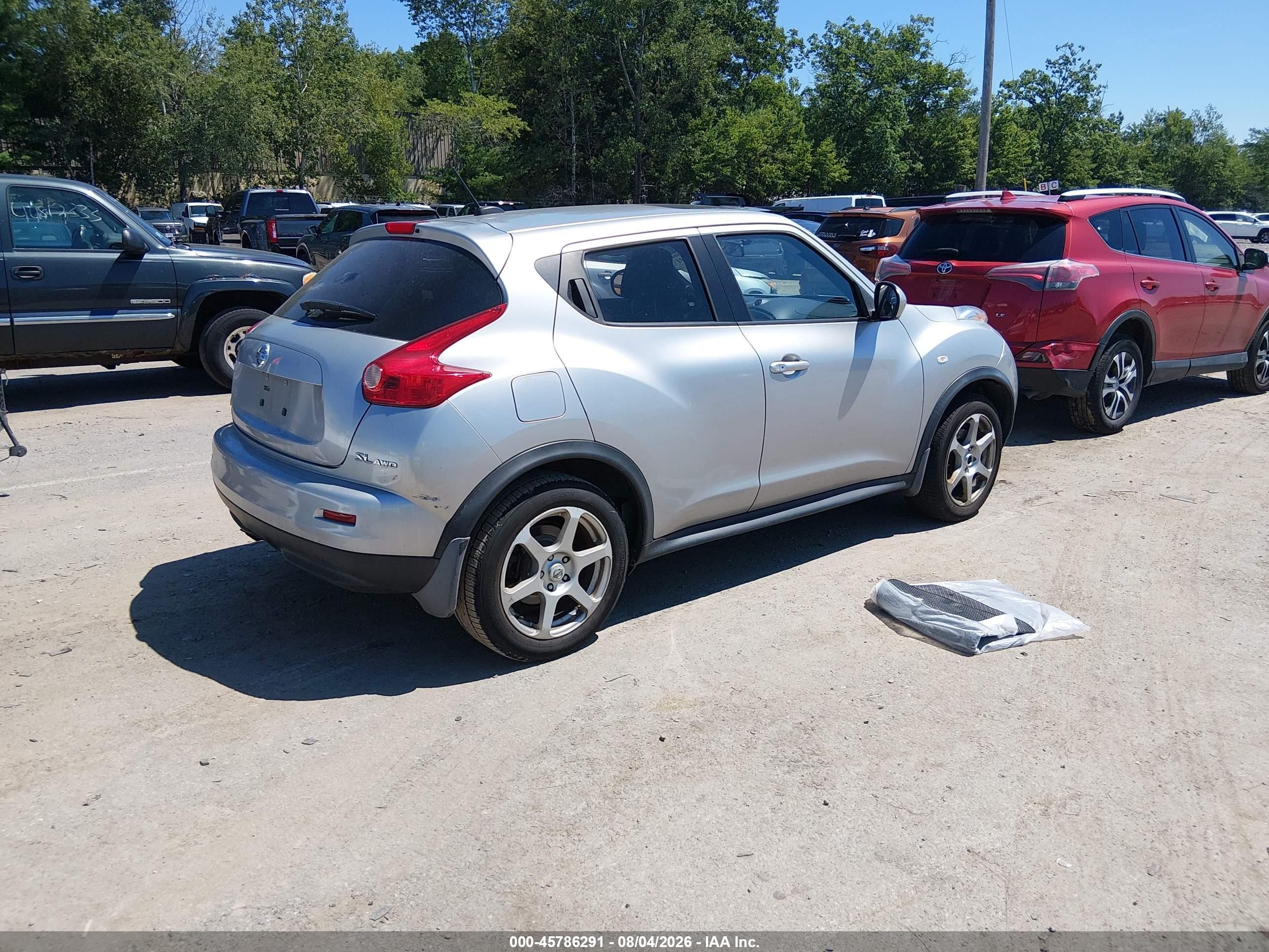 2011 Nissan Juke Sl Silver vin: JN8AF5MV6BT019986