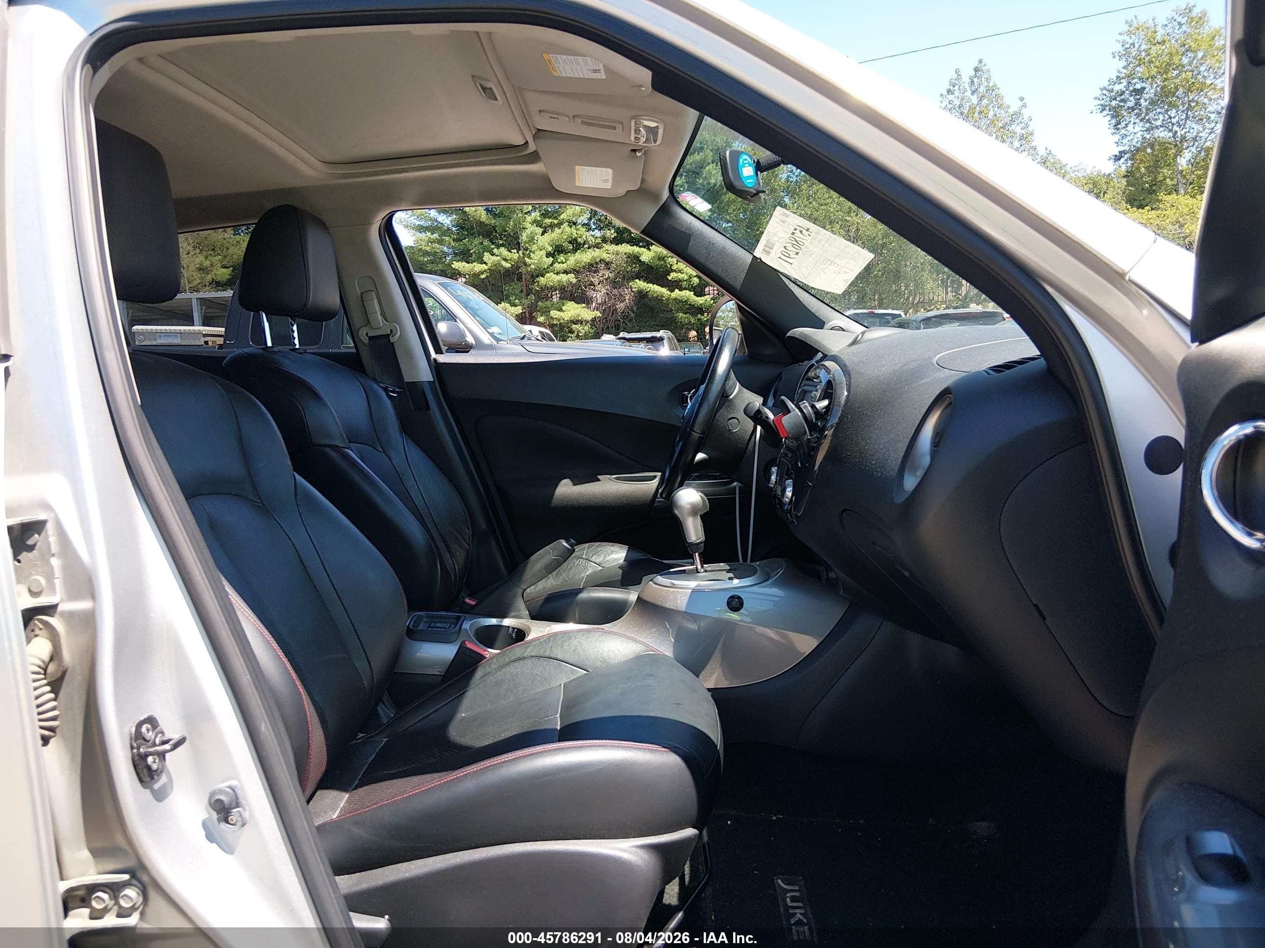 2011 Nissan Juke Sl Silver vin: JN8AF5MV6BT019986
