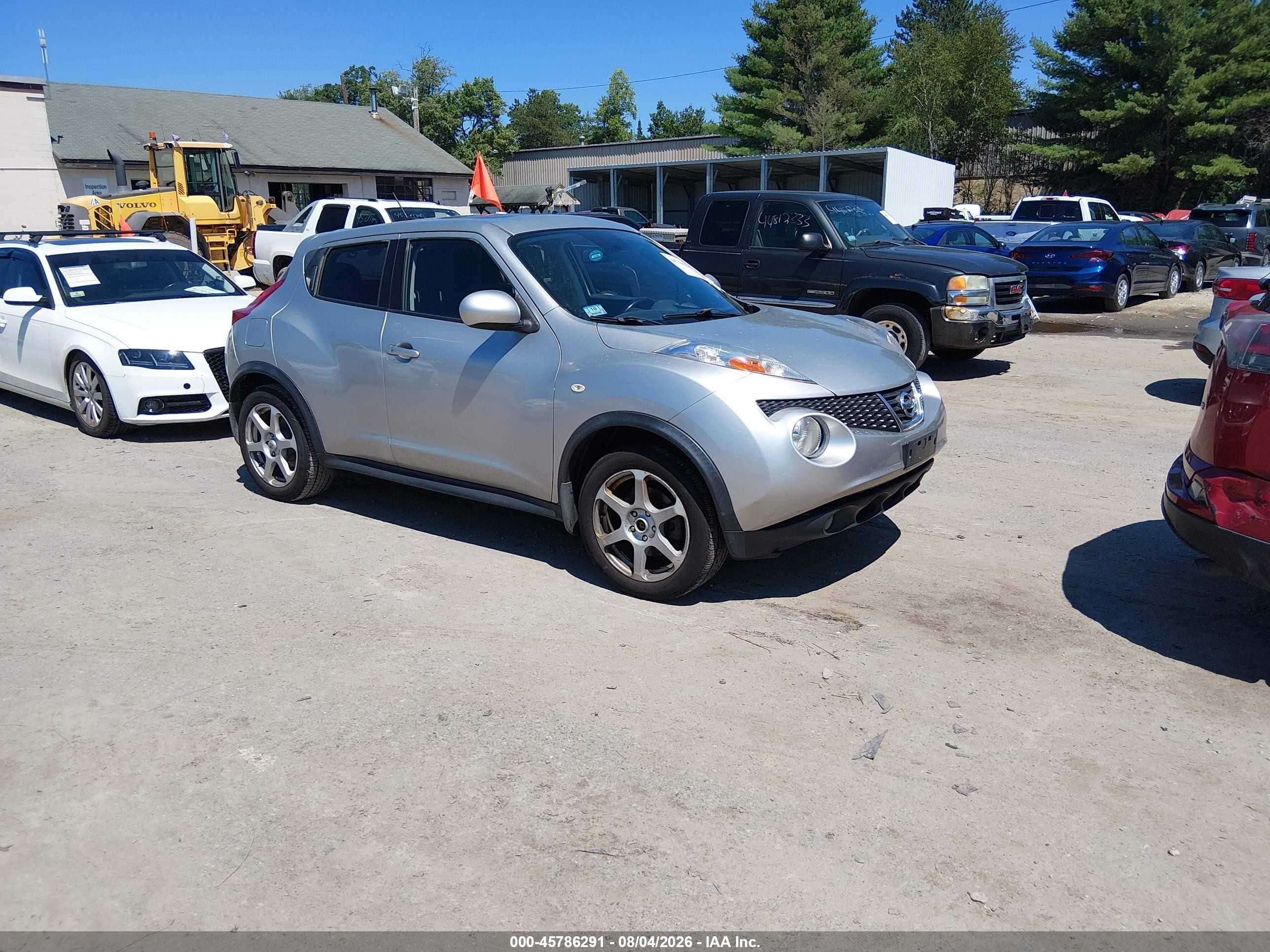 2011 Nissan Juke Sl Silver vin: JN8AF5MV6BT019986
