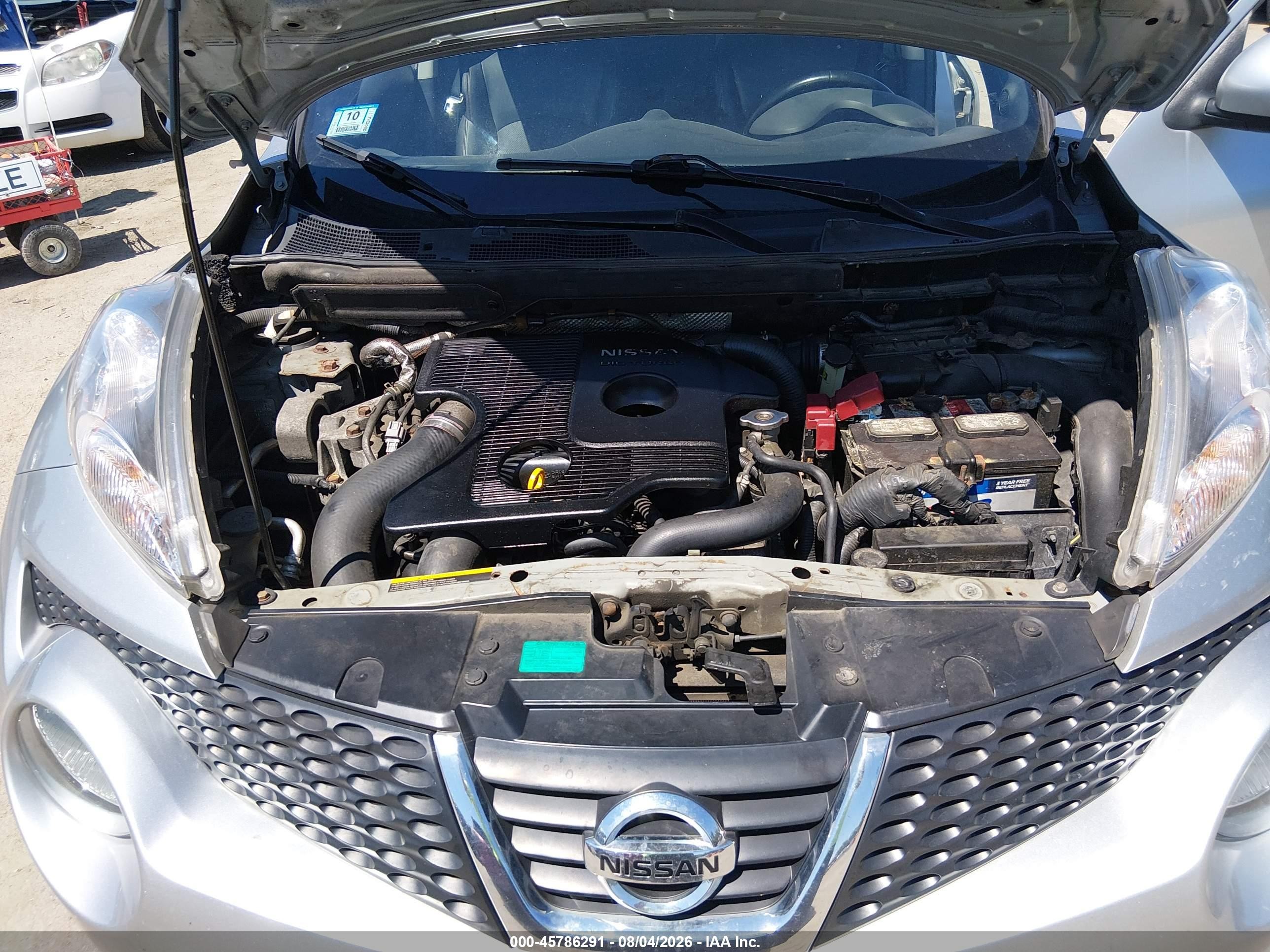 2011 Nissan Juke Sl Silver vin: JN8AF5MV6BT019986