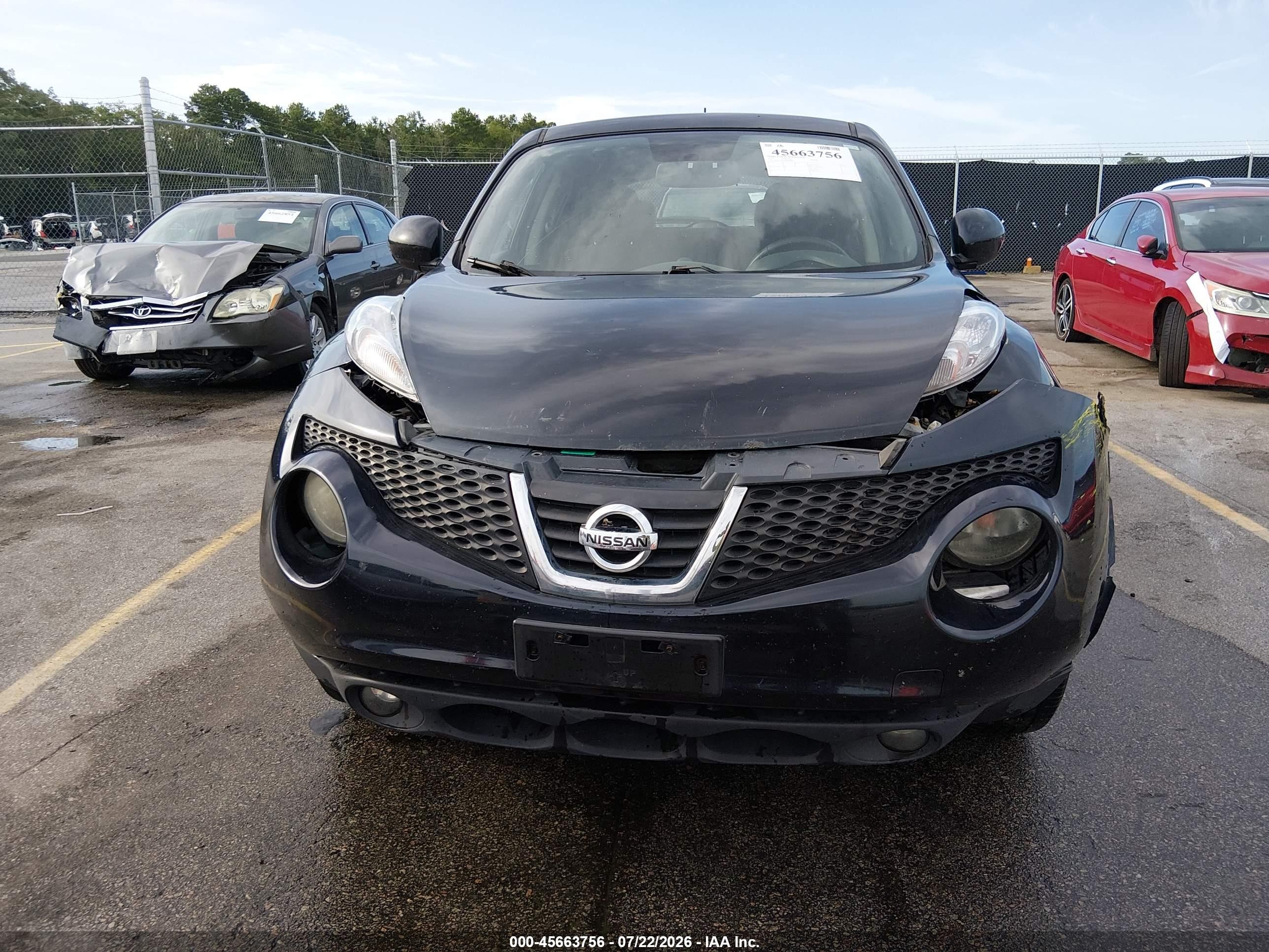 2011 Nissan Juke Sv Black vin: JN8AF5MV6BT025884