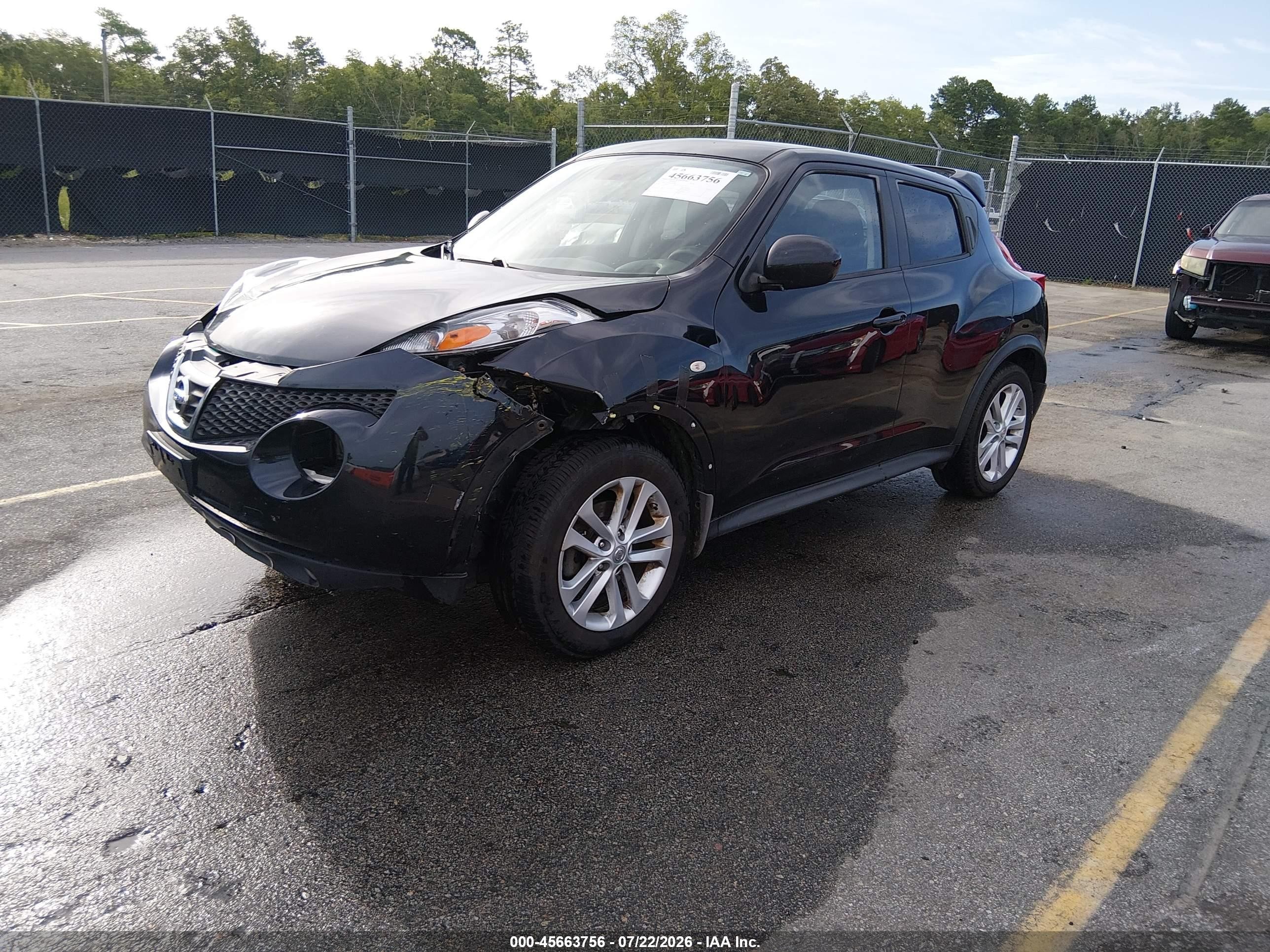 2011 Nissan Juke Sv Black vin: JN8AF5MV6BT025884