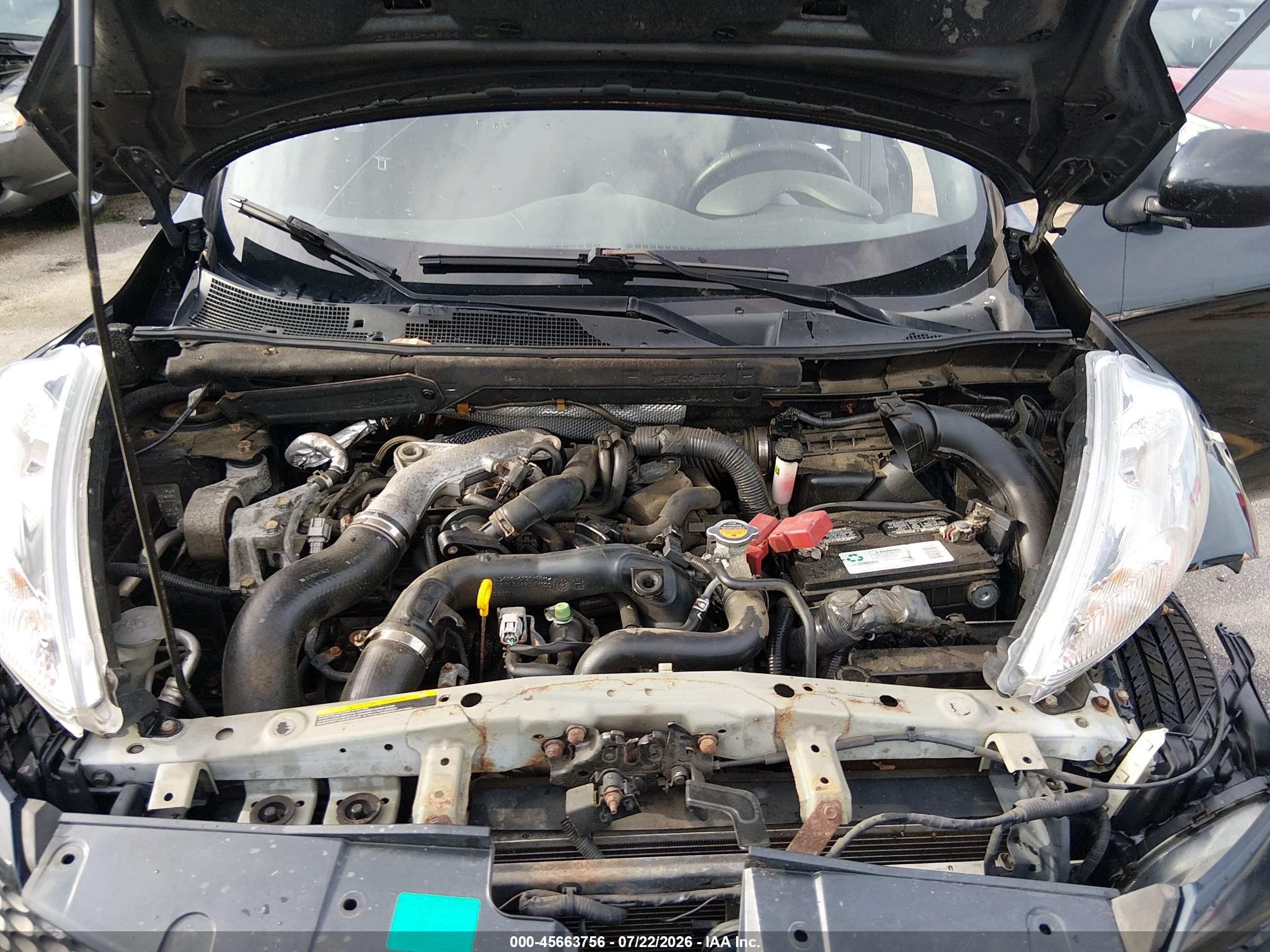 2011 Nissan Juke Sv Black vin: JN8AF5MV6BT025884