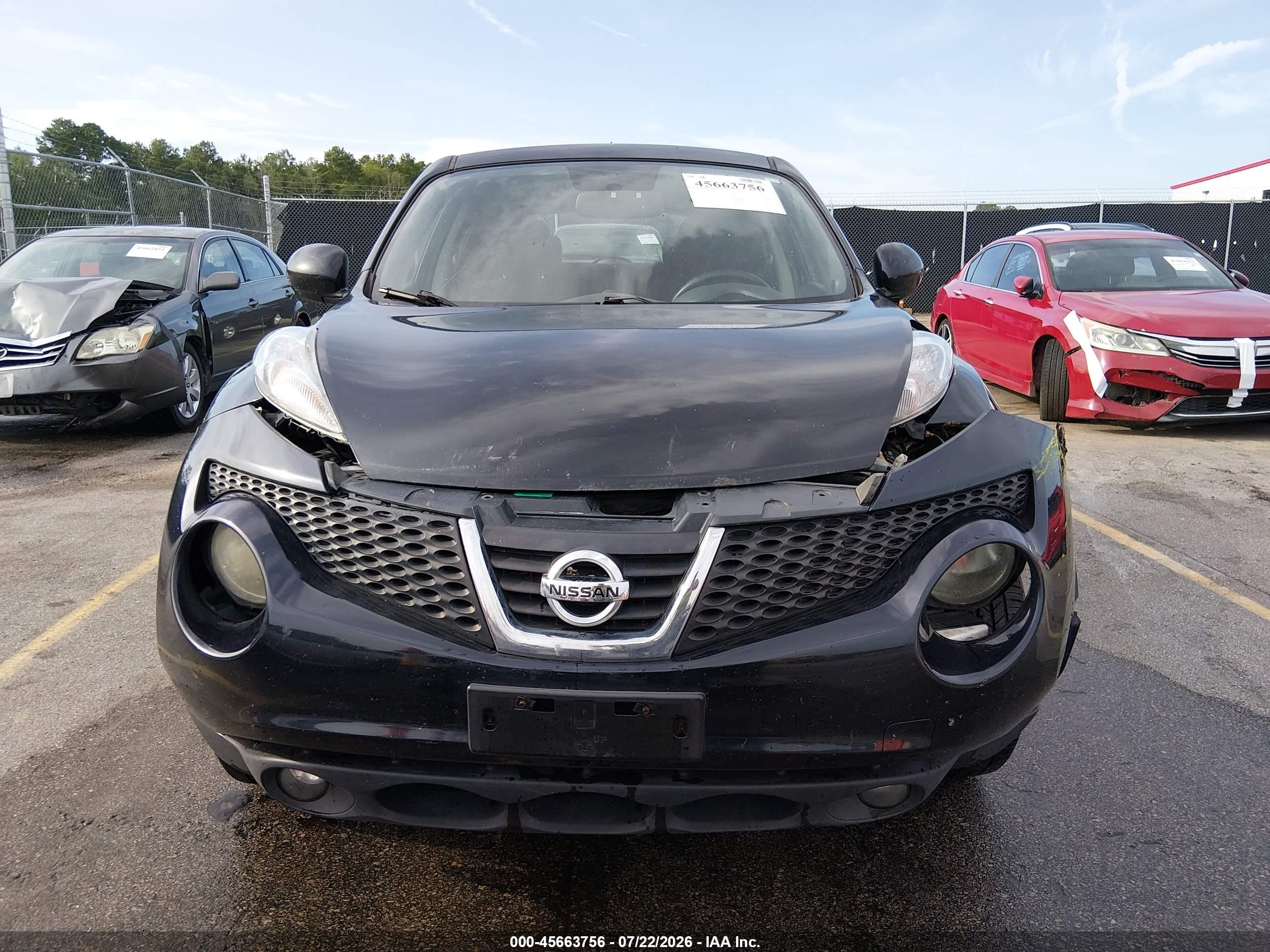 2011 Nissan Juke Sv Black vin: JN8AF5MV6BT025884